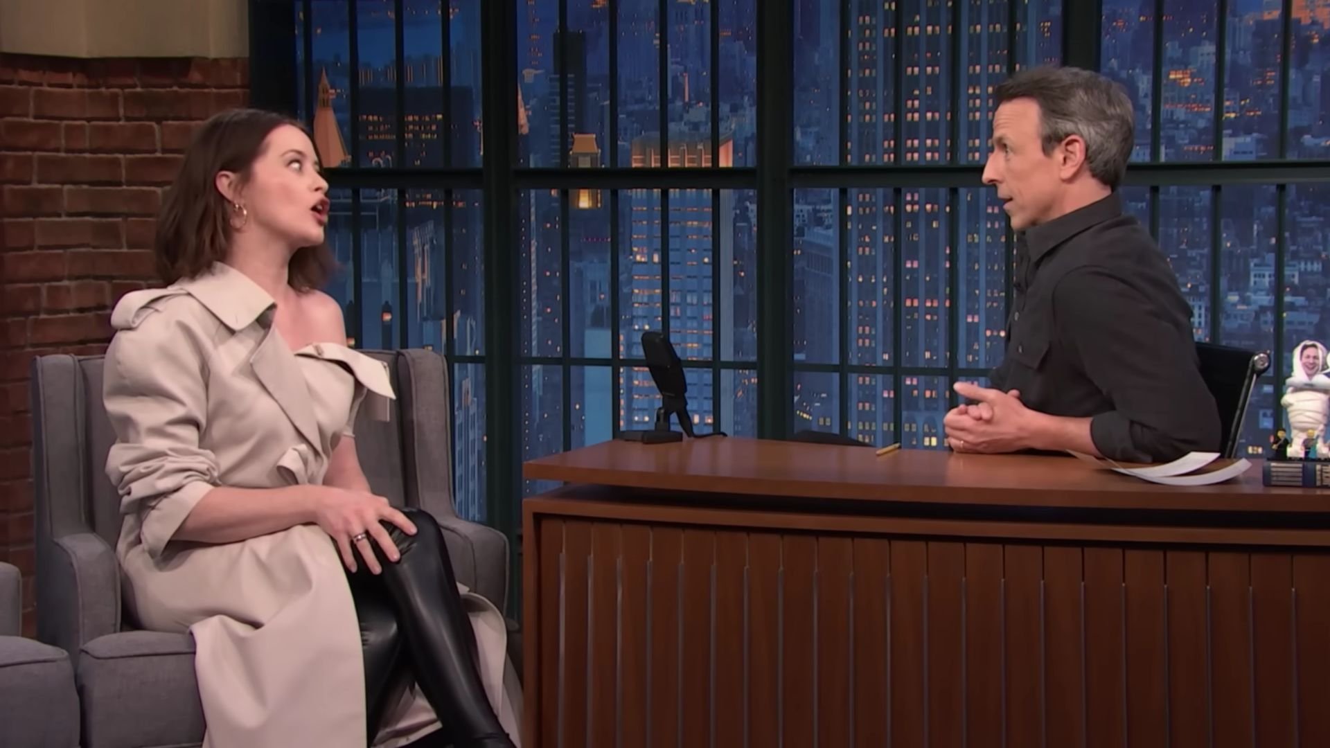 1758. Claire Foy / Bert Kreischer