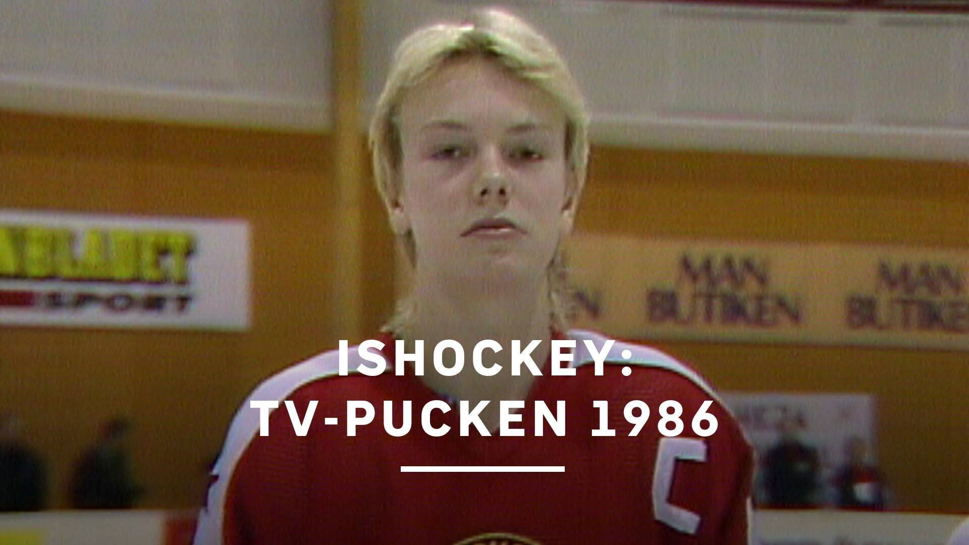 Ishockey: TV-pucken 1986