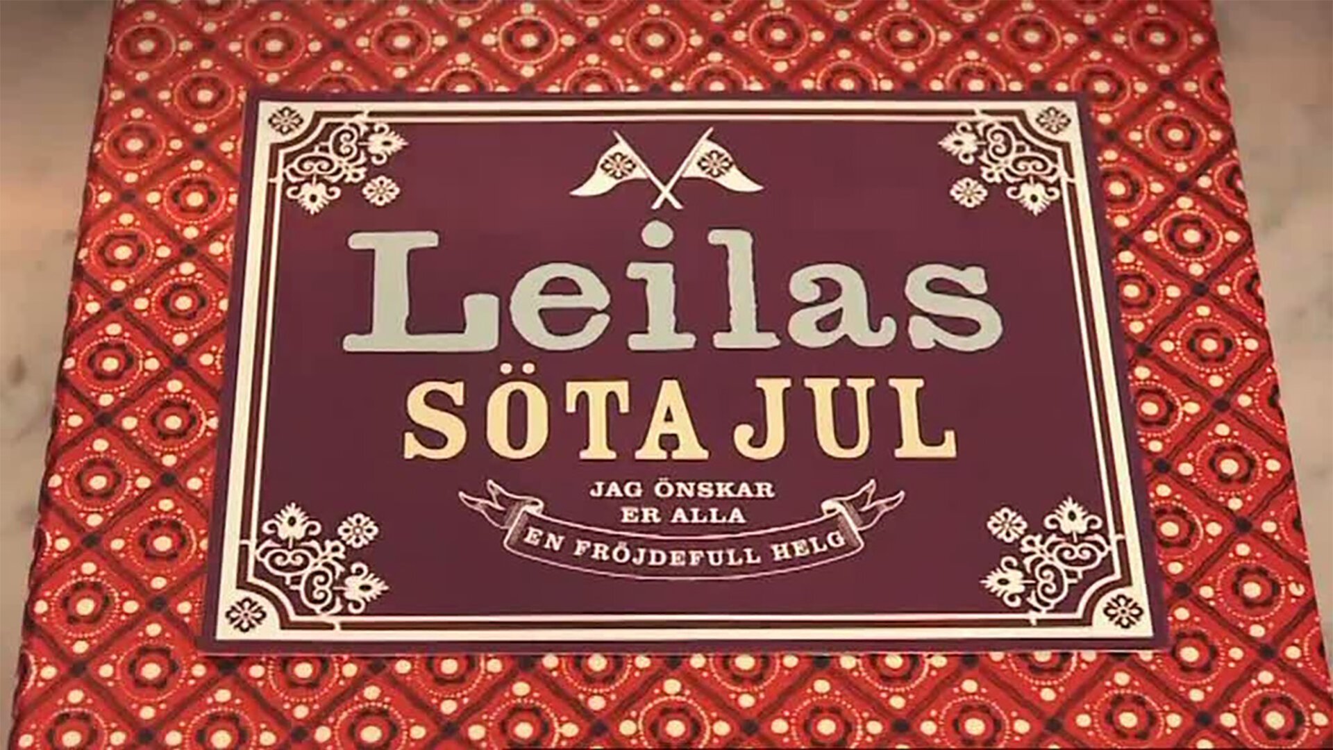 Leilas söta jul