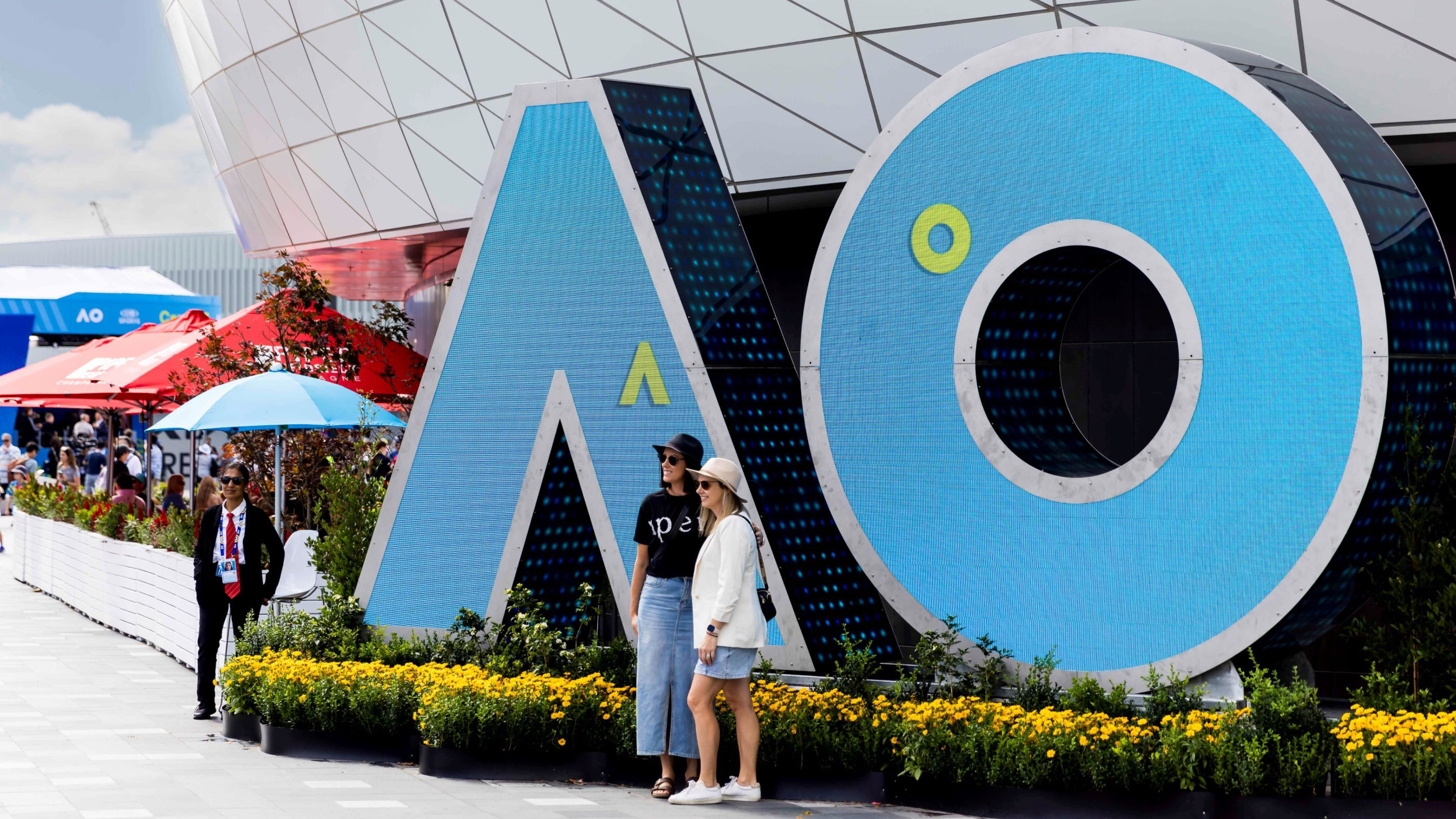 Australian Open Courtside Tennis Grand Slam