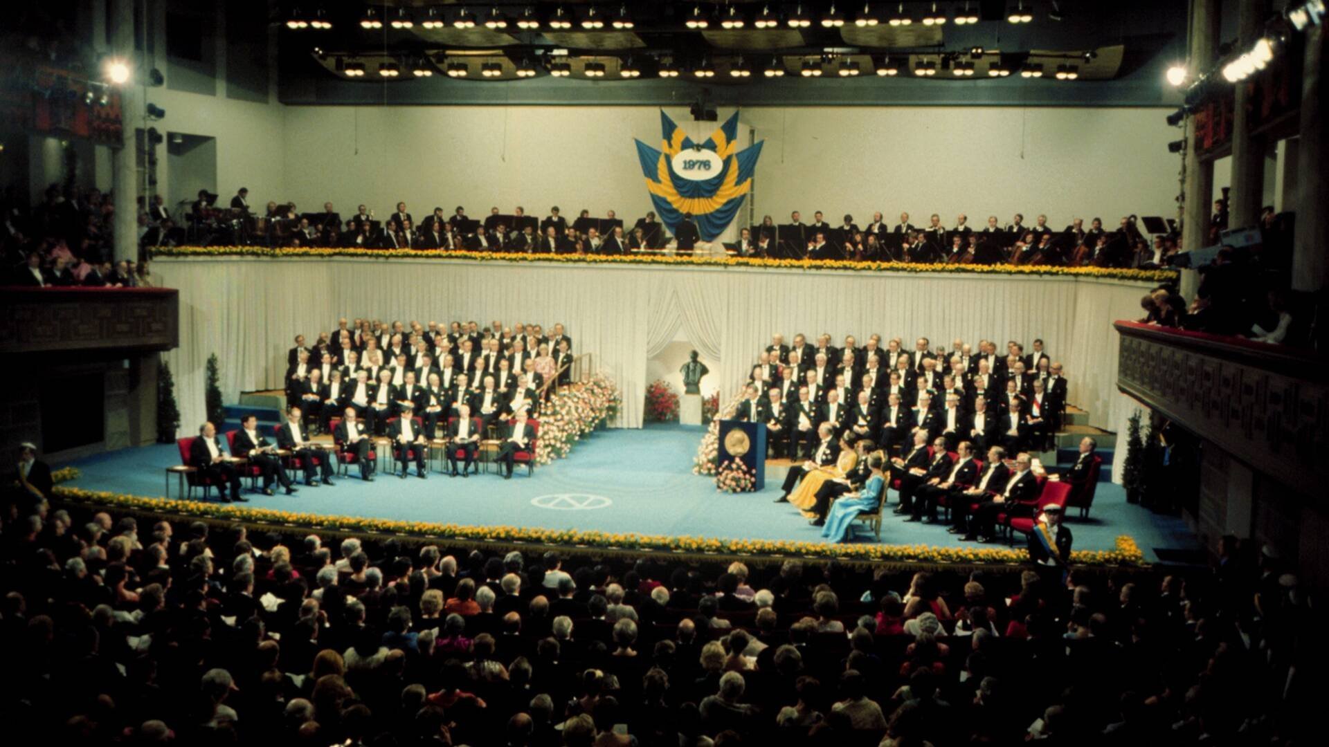 Nobelfesten - prisutdelningen 1976