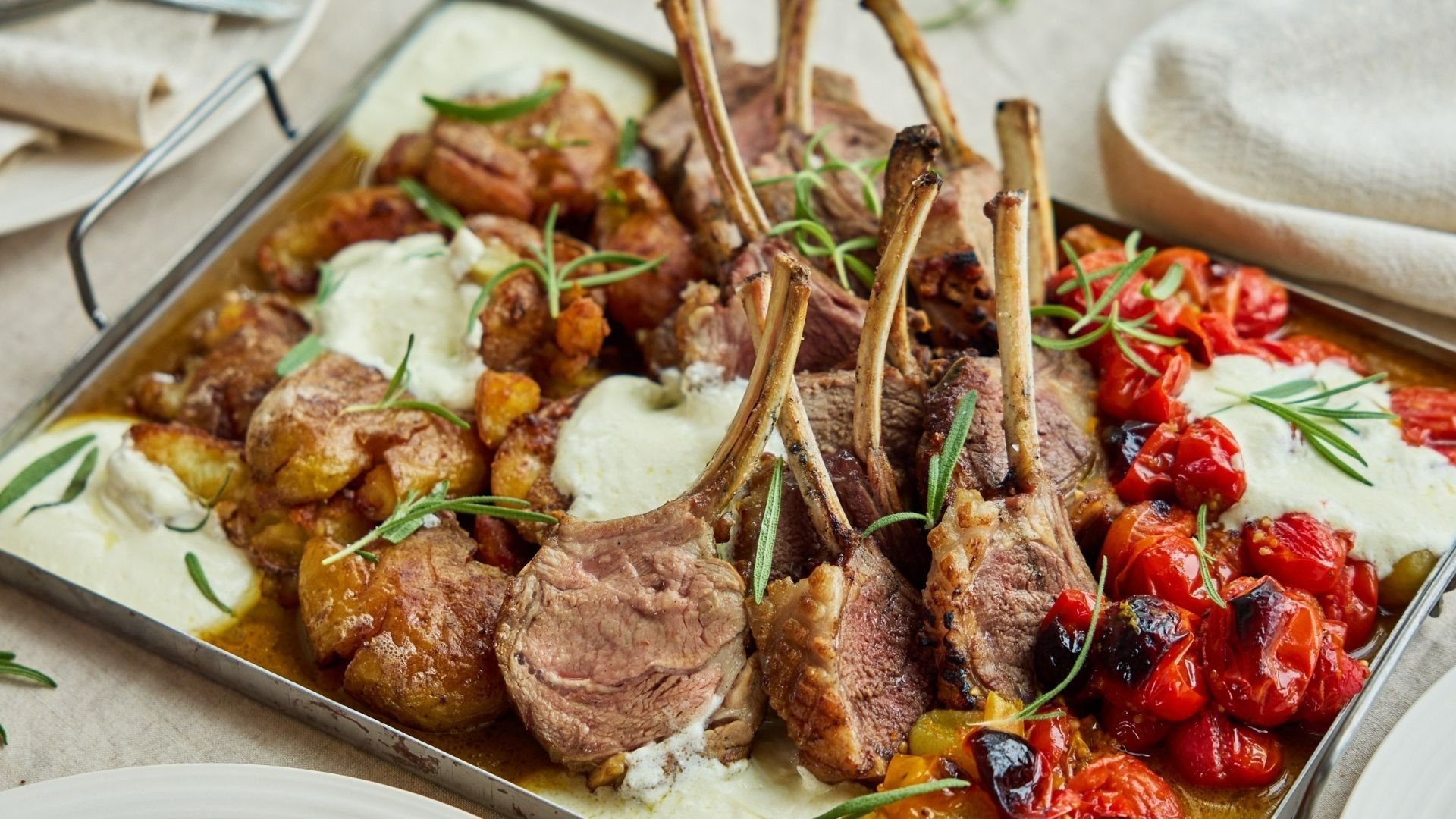 1. Grillade lammracks