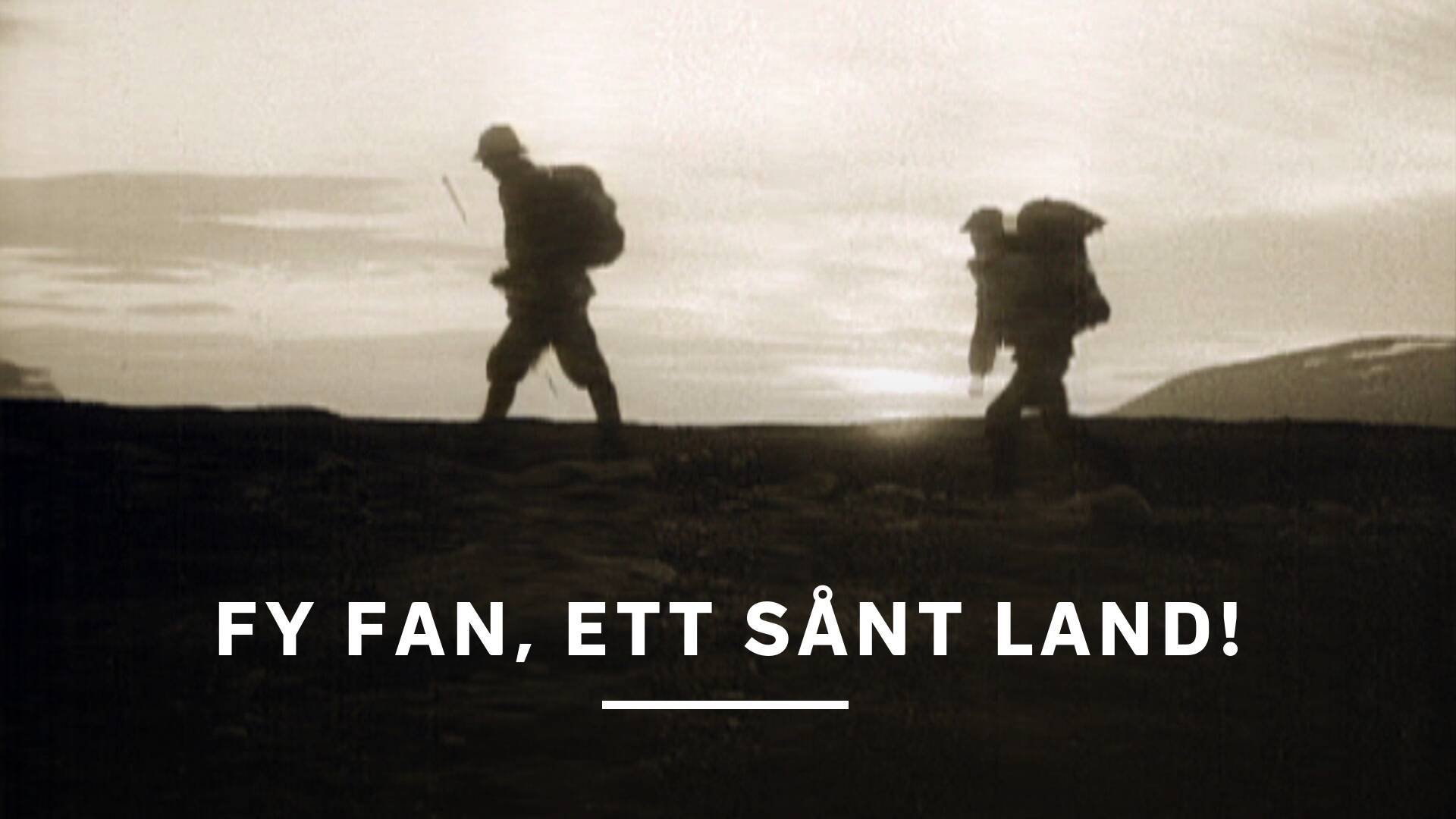 Fy fan, ett sånt land!