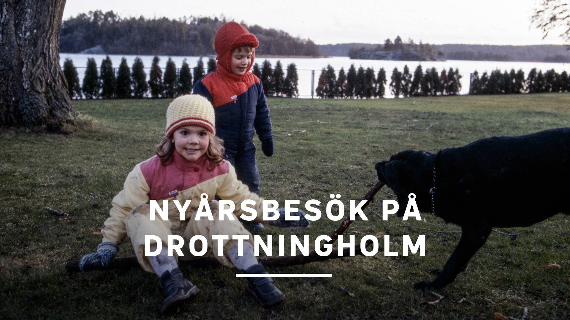 Nyårsbesök på Drottningholm
