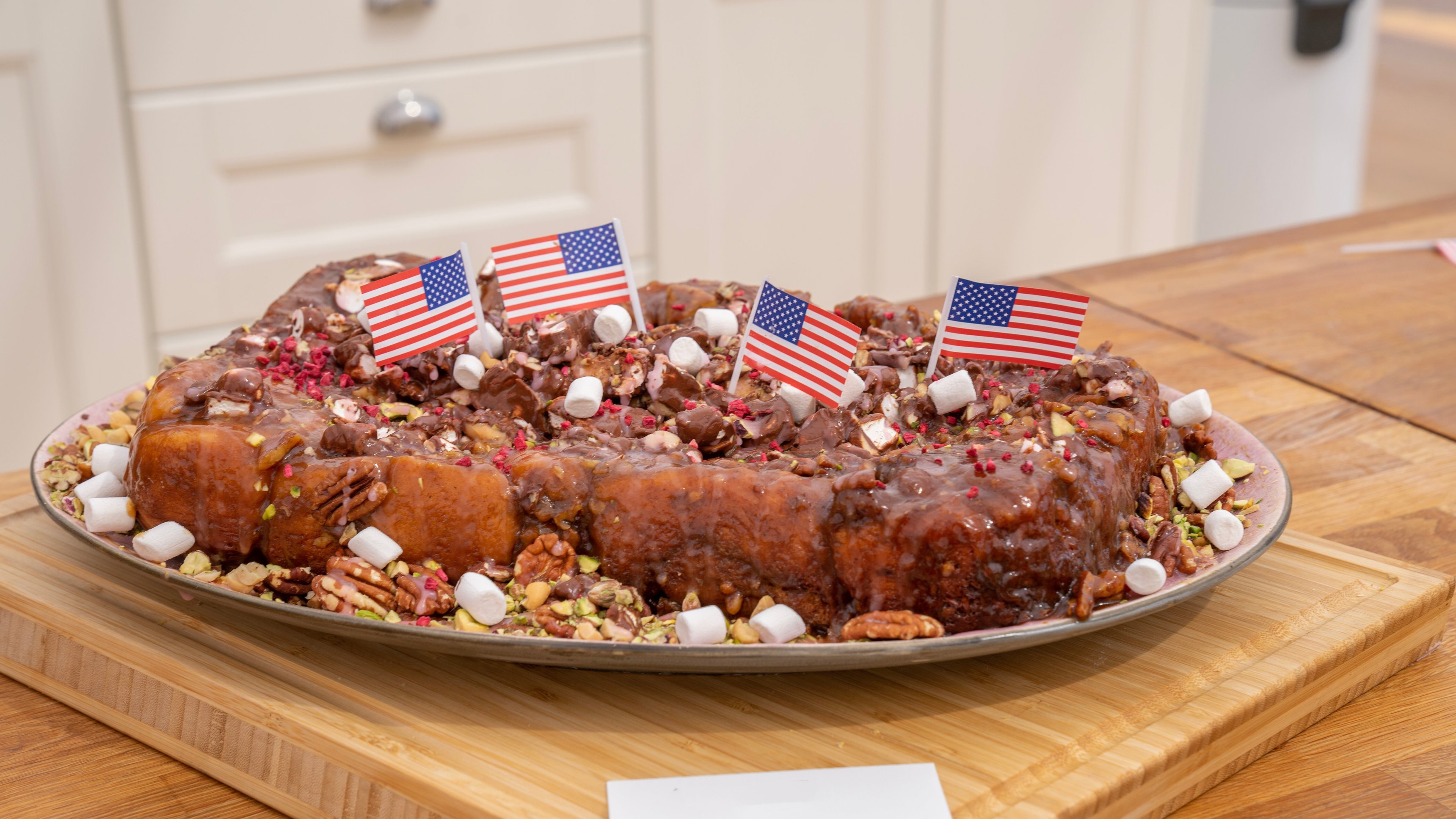 3. Amerikanska Sticky Buns & tylltrubbel