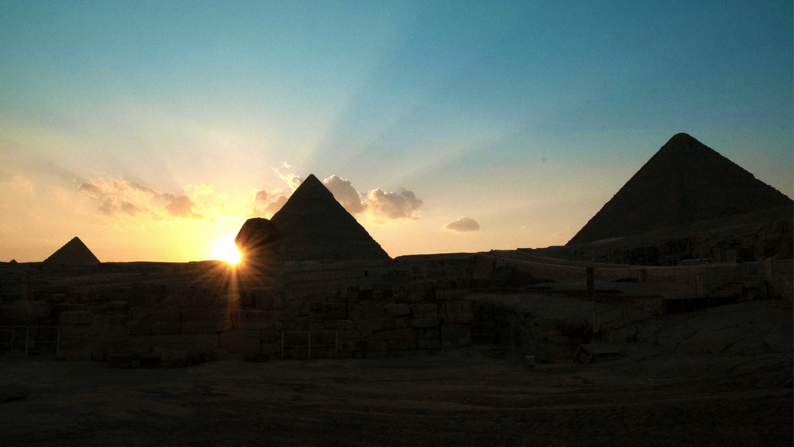 Världens historia: Pyramiderna i Giza