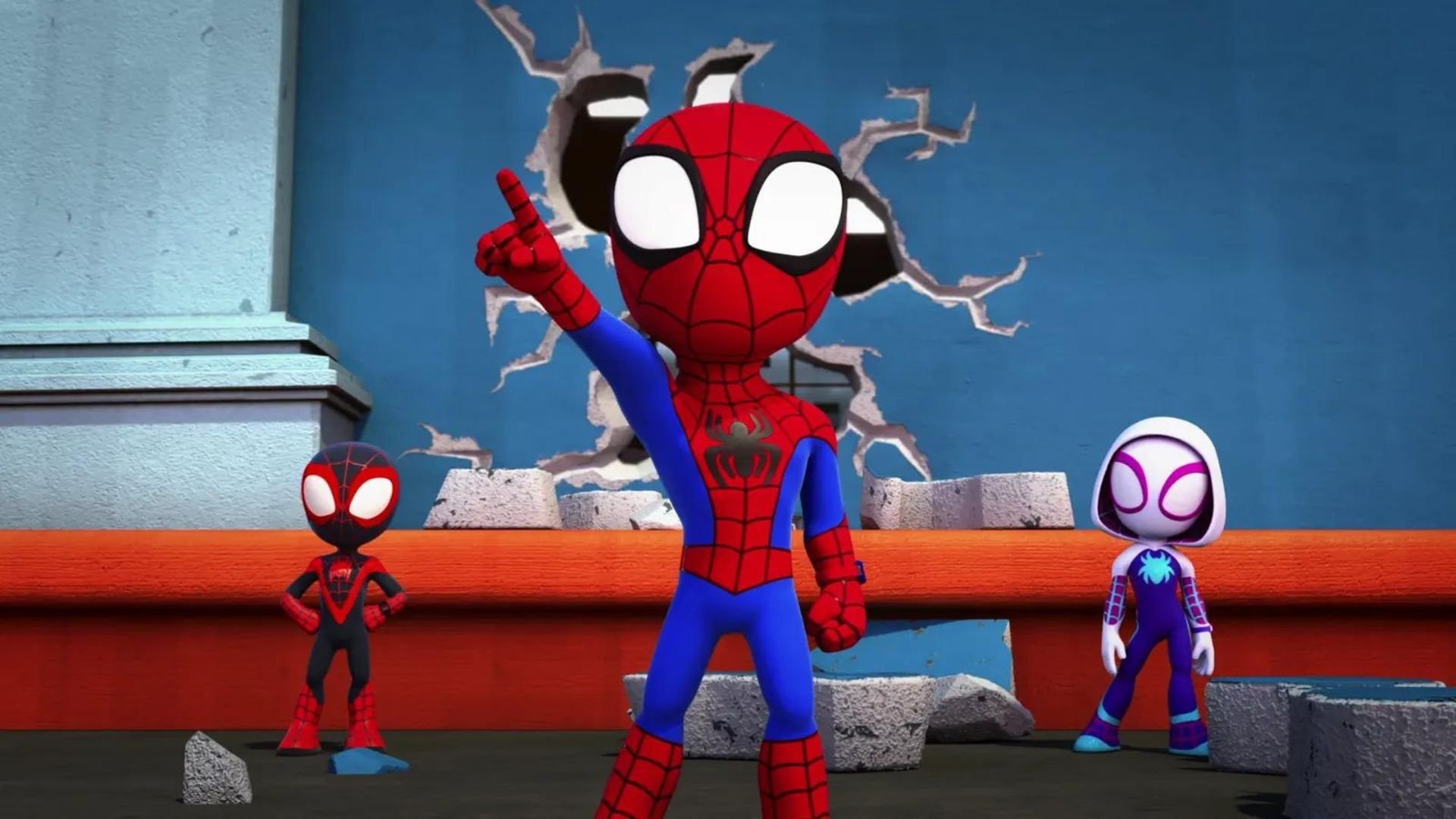 1. Spidey Upphöjt till tre / Tålamod som en panter