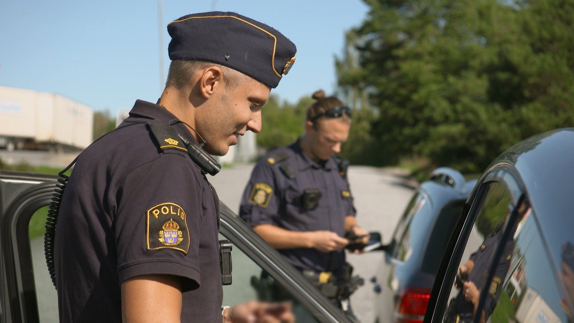 3. Småbarnsmamman åker fast