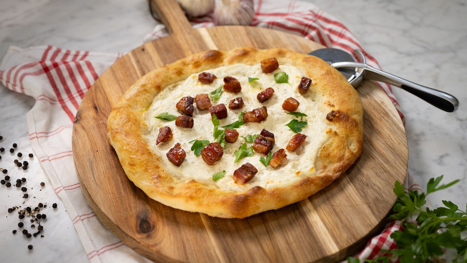 3. Pizza Carbonara: En kärleksförklaring till Italienska smaker