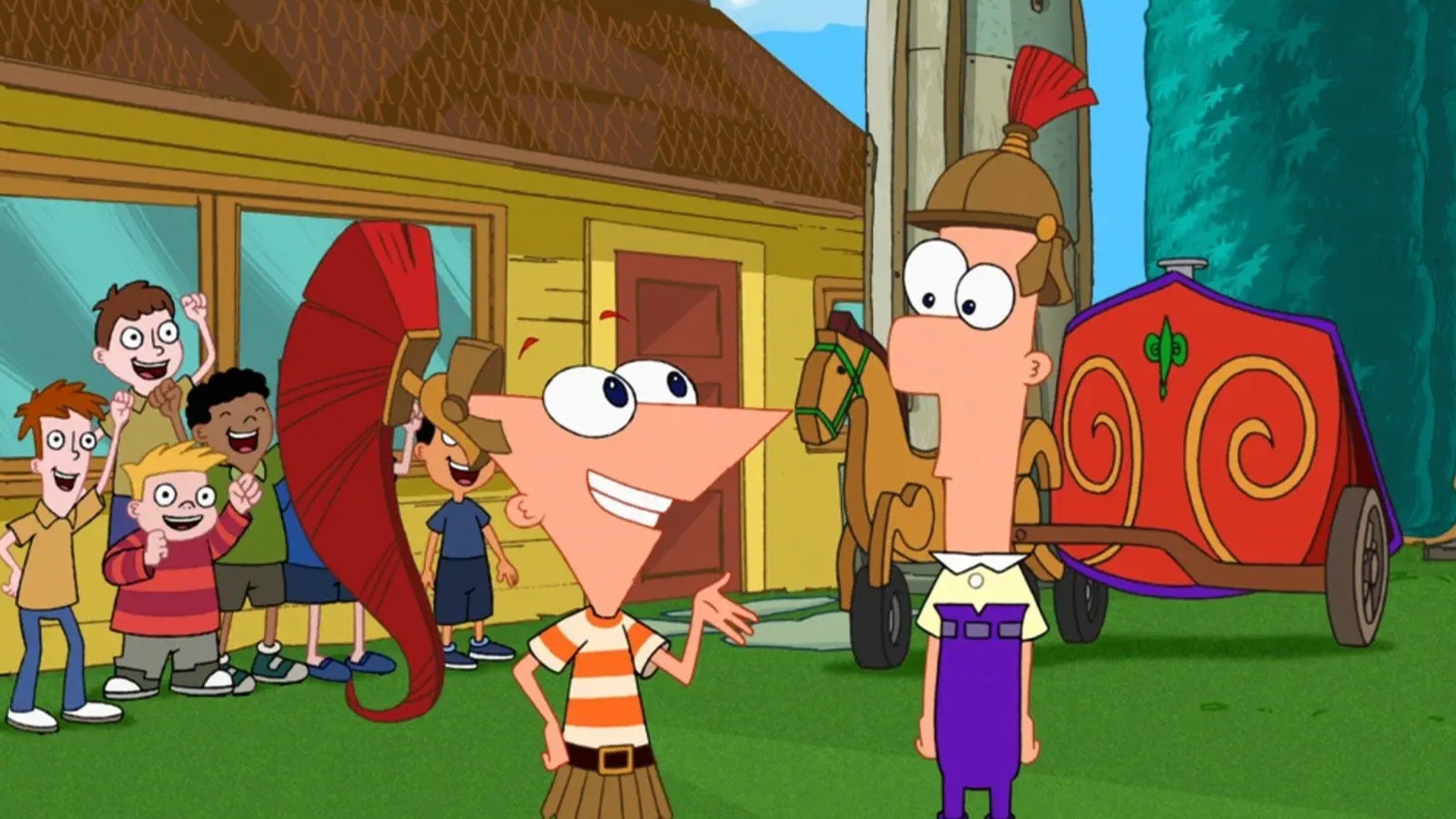 17. Phineas och Ferb leker greker / Vi kan sätta dit dem