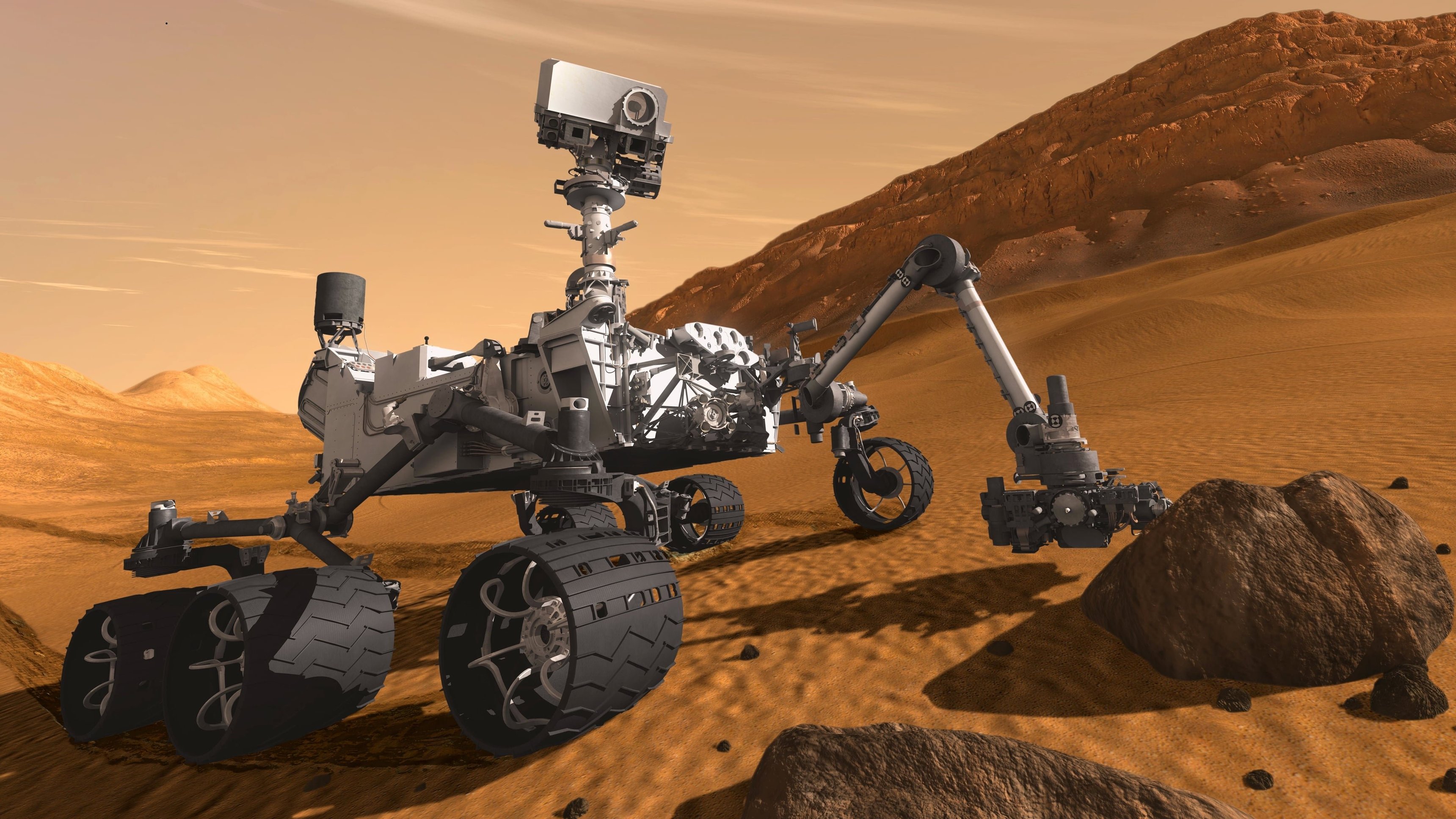 Kuriositeter: livet för Mars Rover