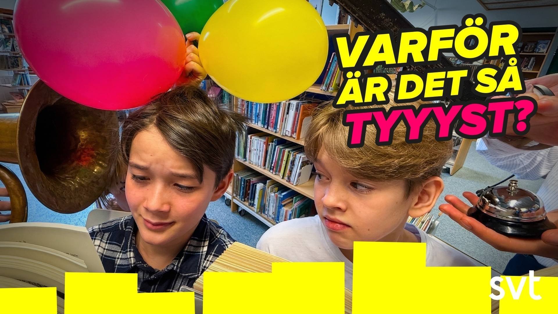 59. Varför är det så tyst på bibliotek?