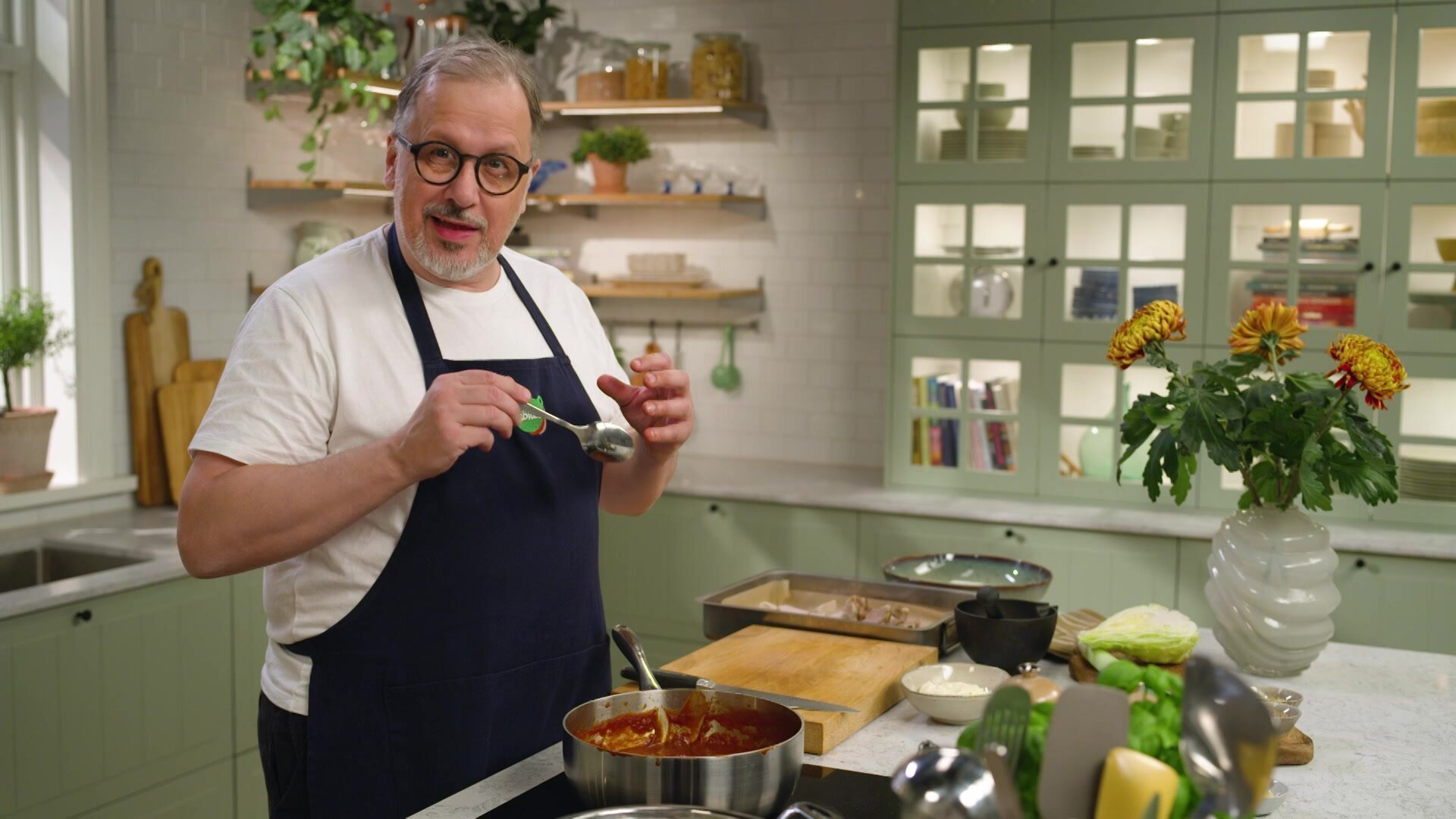 251. Revbensspjäll med chili-och ingefärsglaze