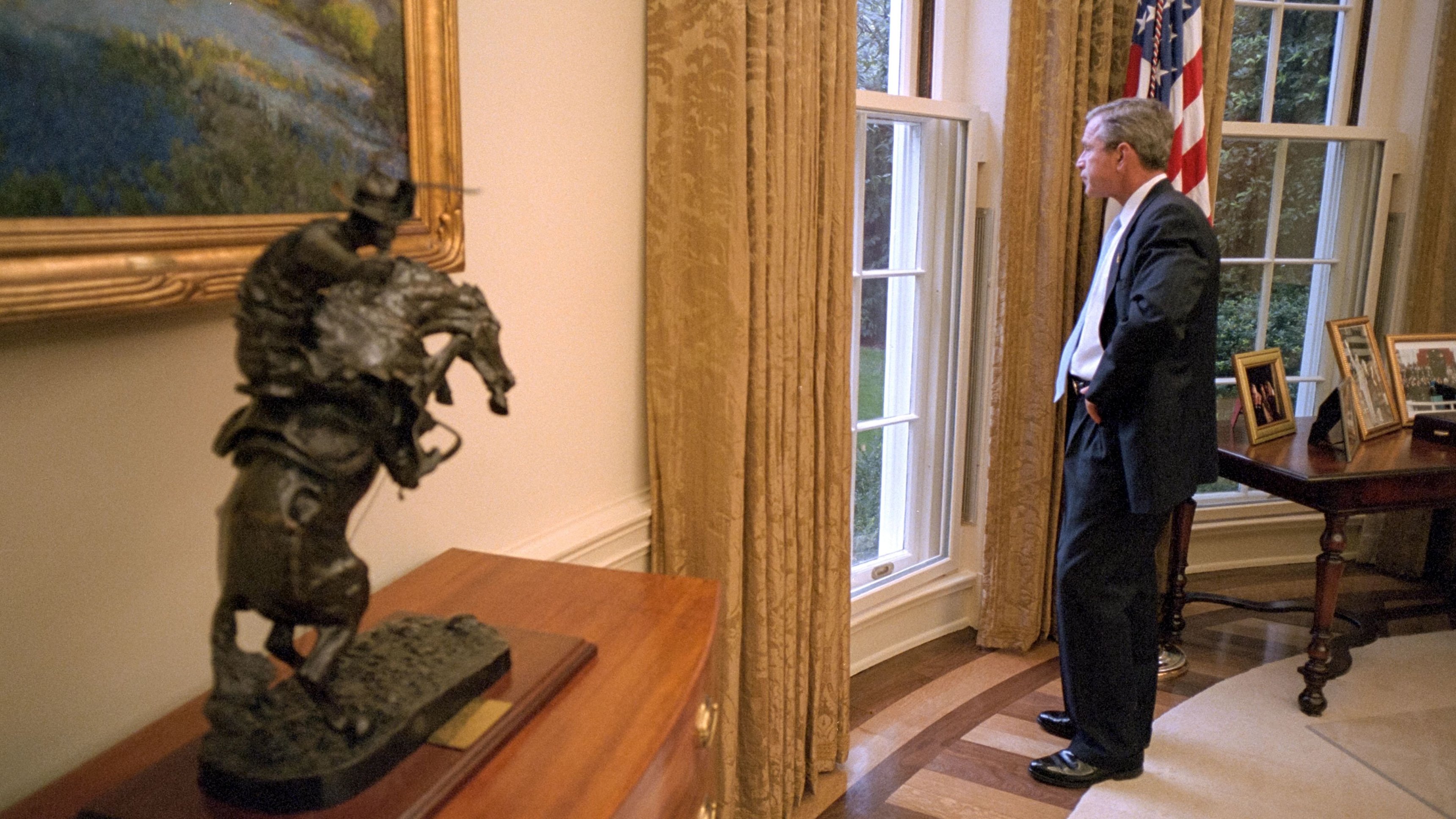 George W Bush - 11 september-intervjun