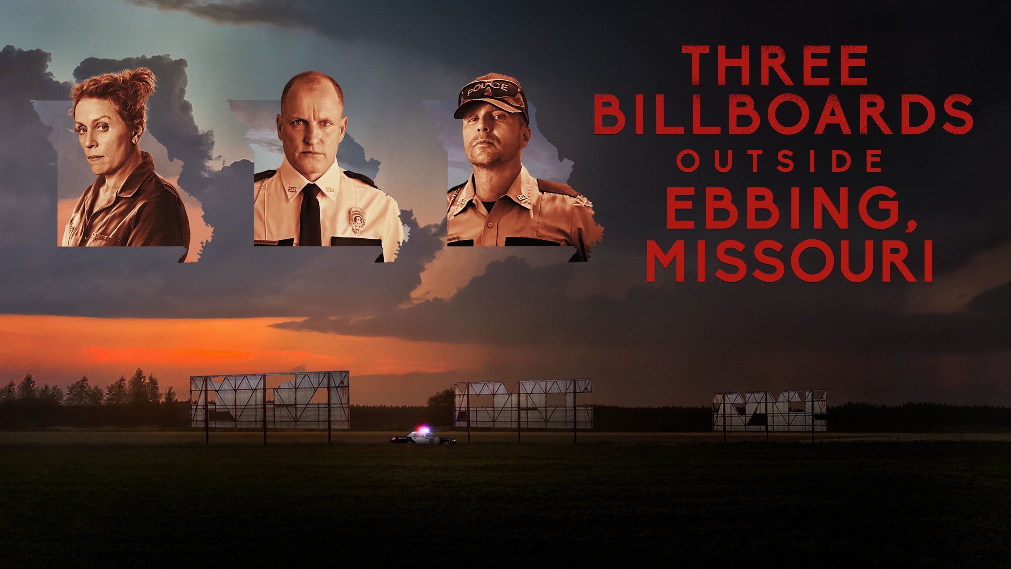 Three billboards outside Ebbing, Missouri