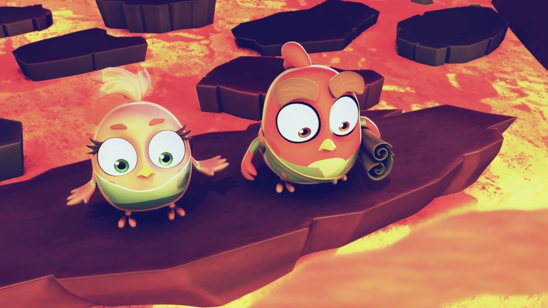 13. The floor is lava!