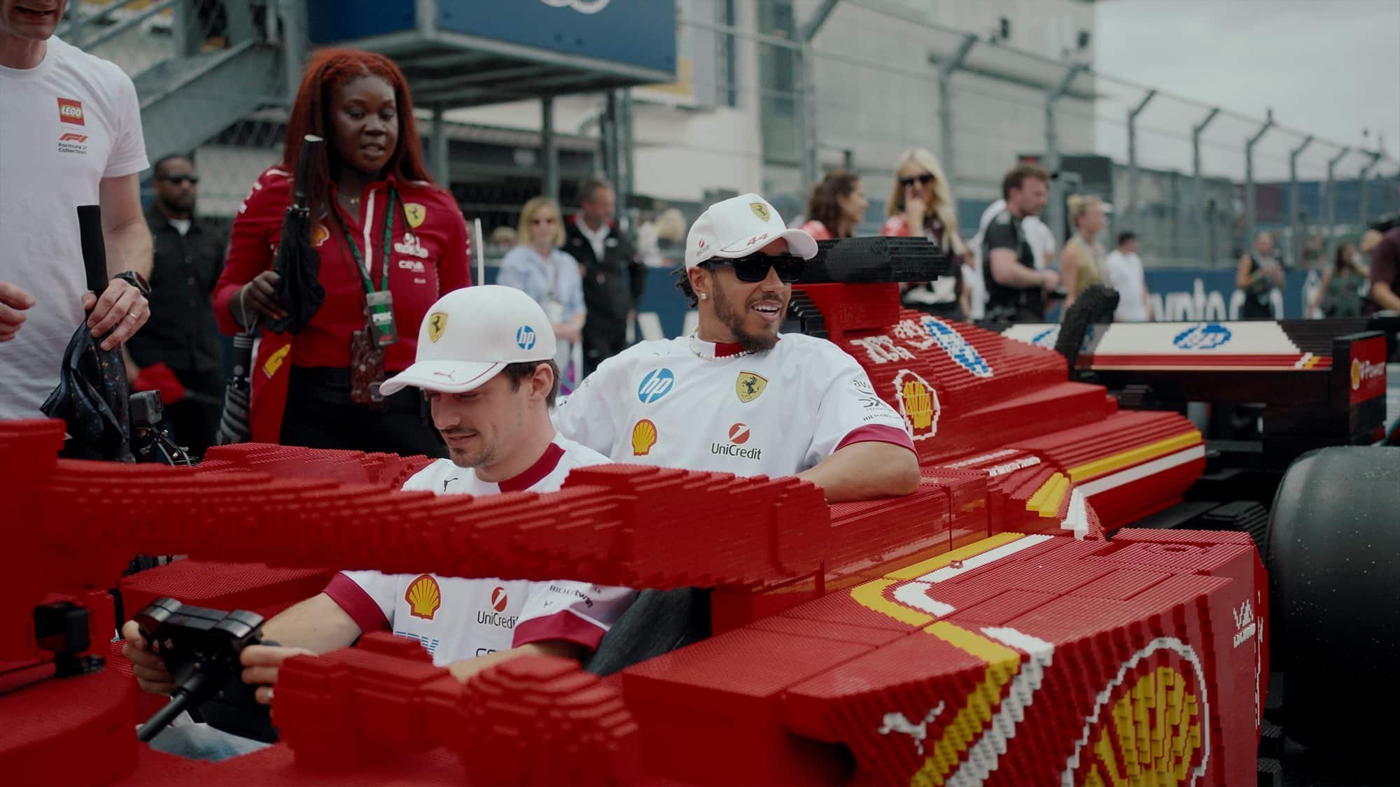 Bricks on Track: Building the LEGO® F1® Drivers’ Parade