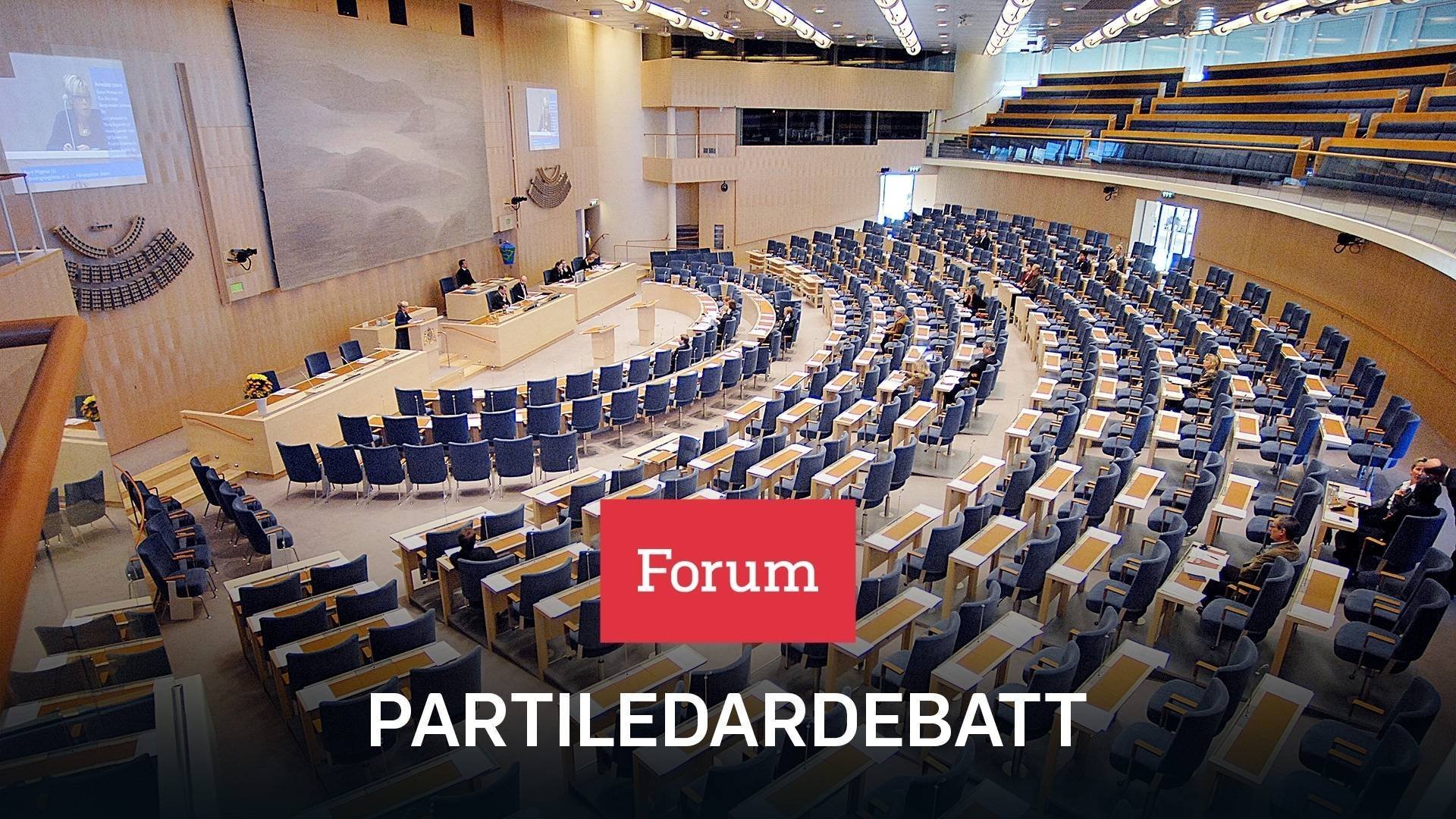 SVT Forum: Riksdagsdebatt