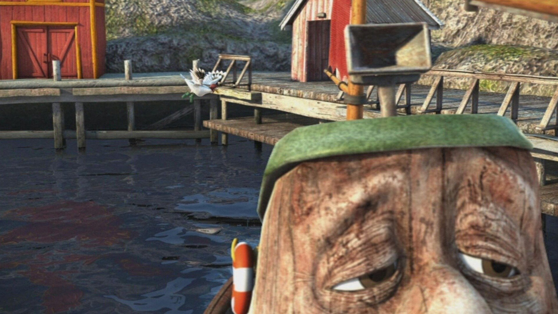 16. Måse får en chock
