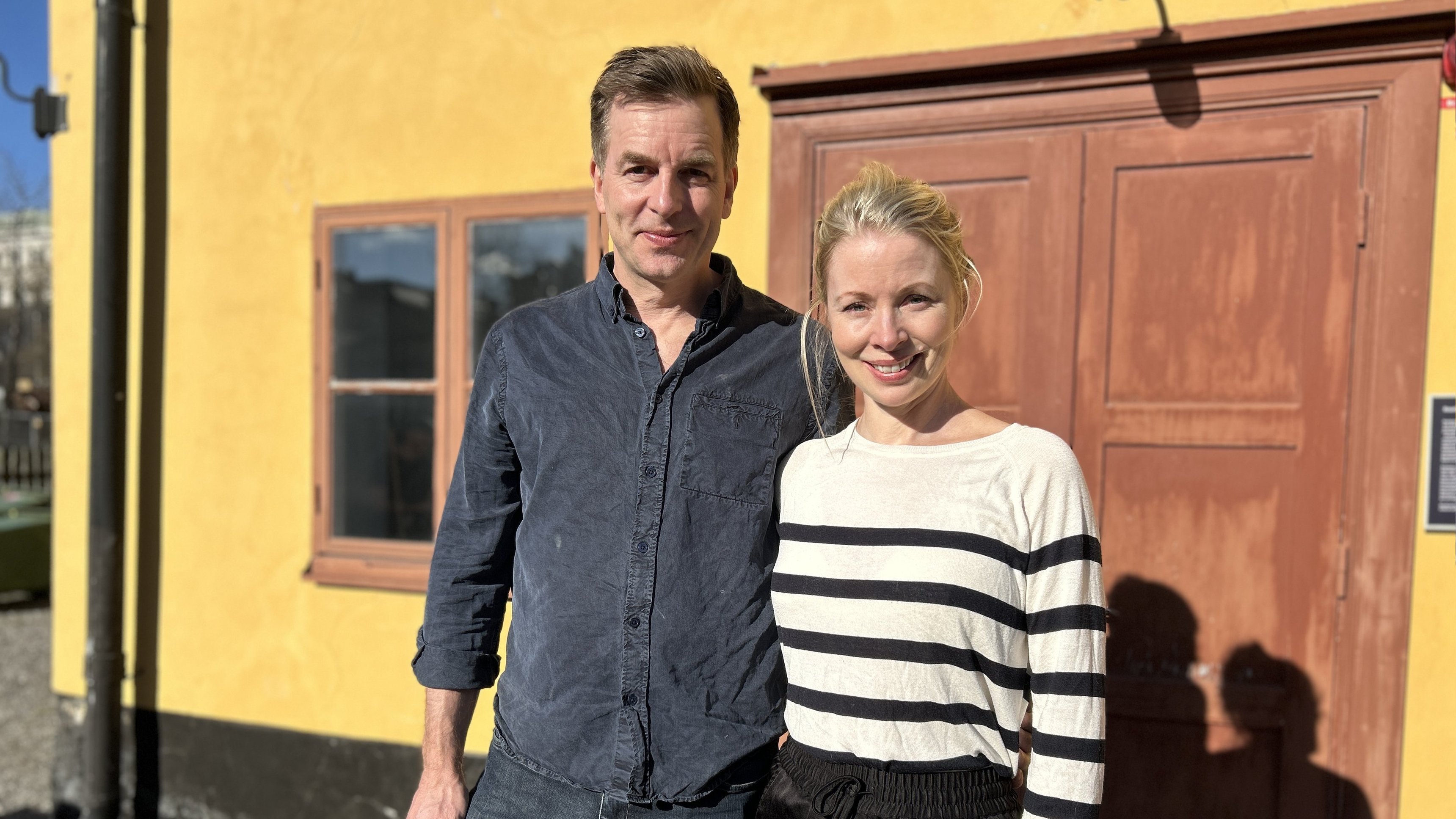 3. Christopher Wollter och Julia Dufvenius