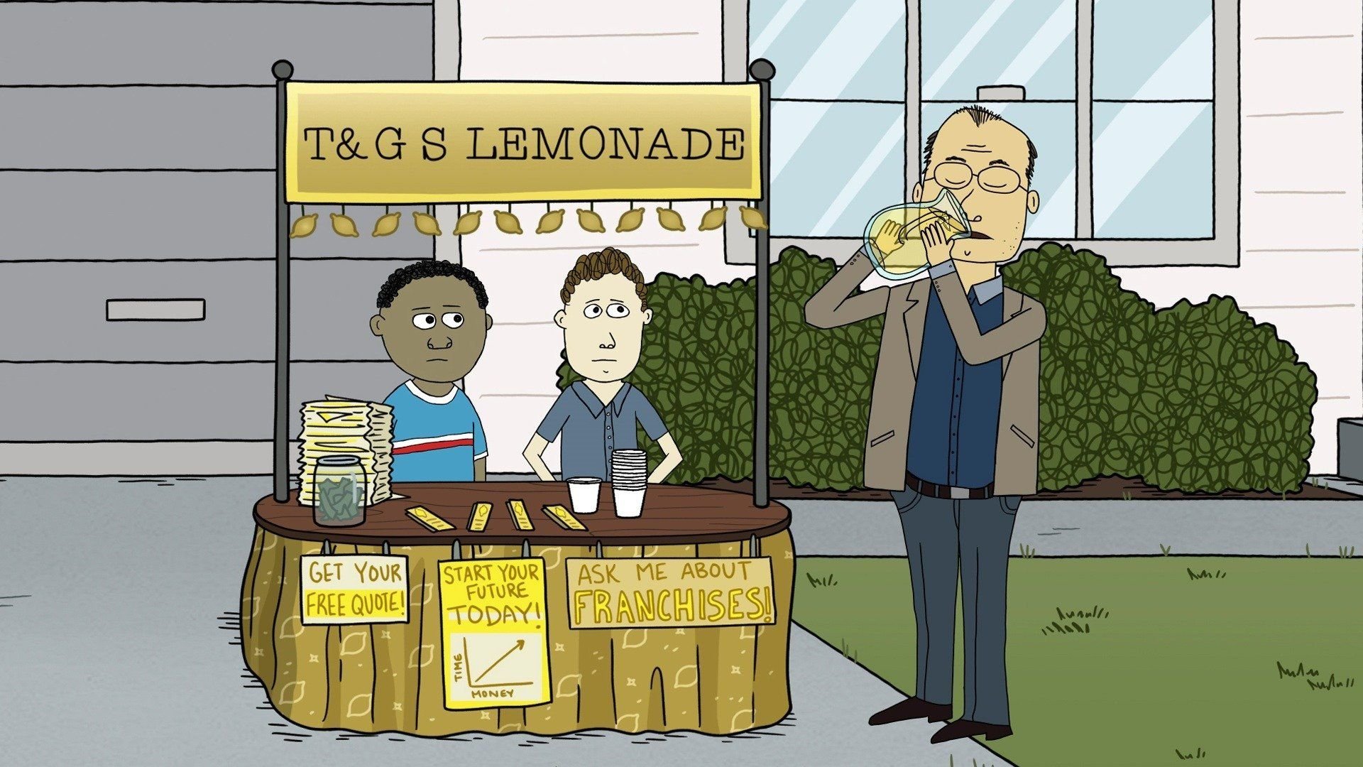 4. Tomz Lemonade/ A Tale of Two Lunch Ladies