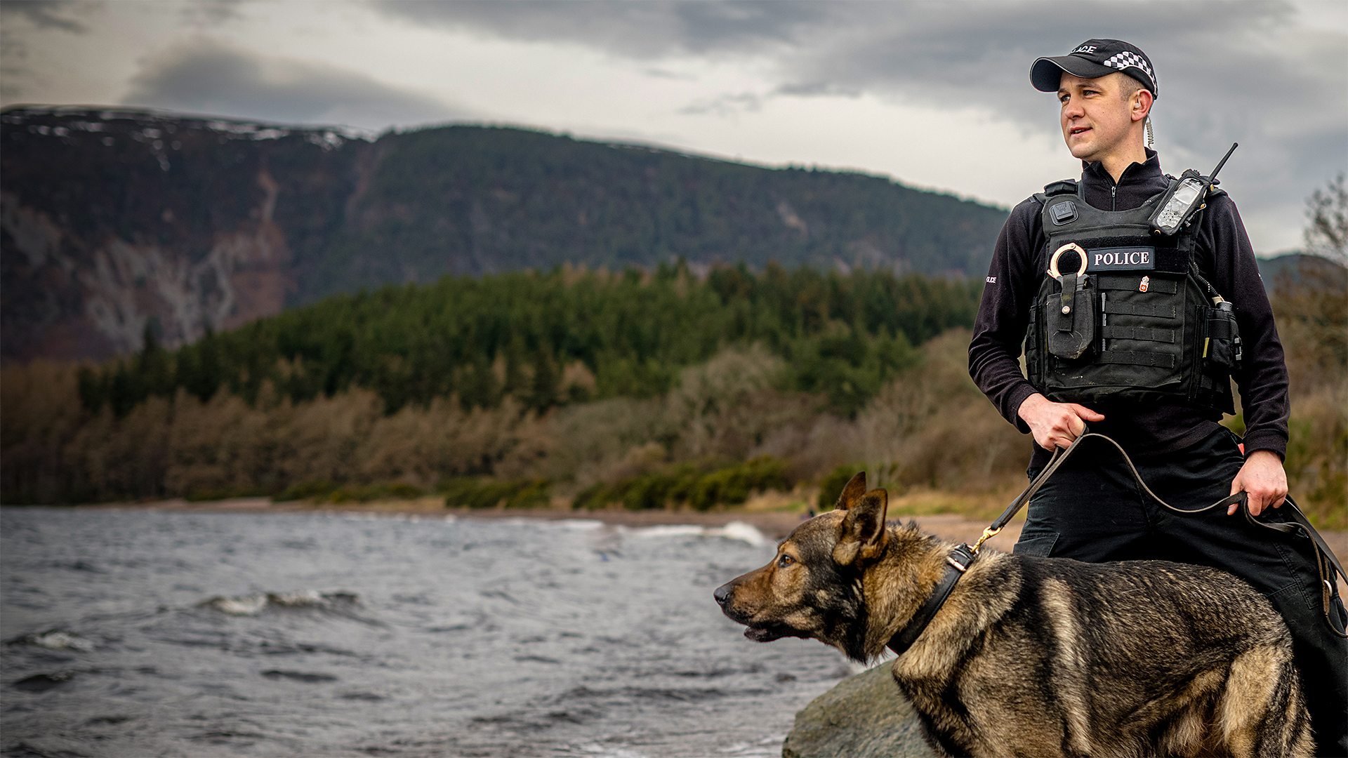 Poliserna på skotska höglandet