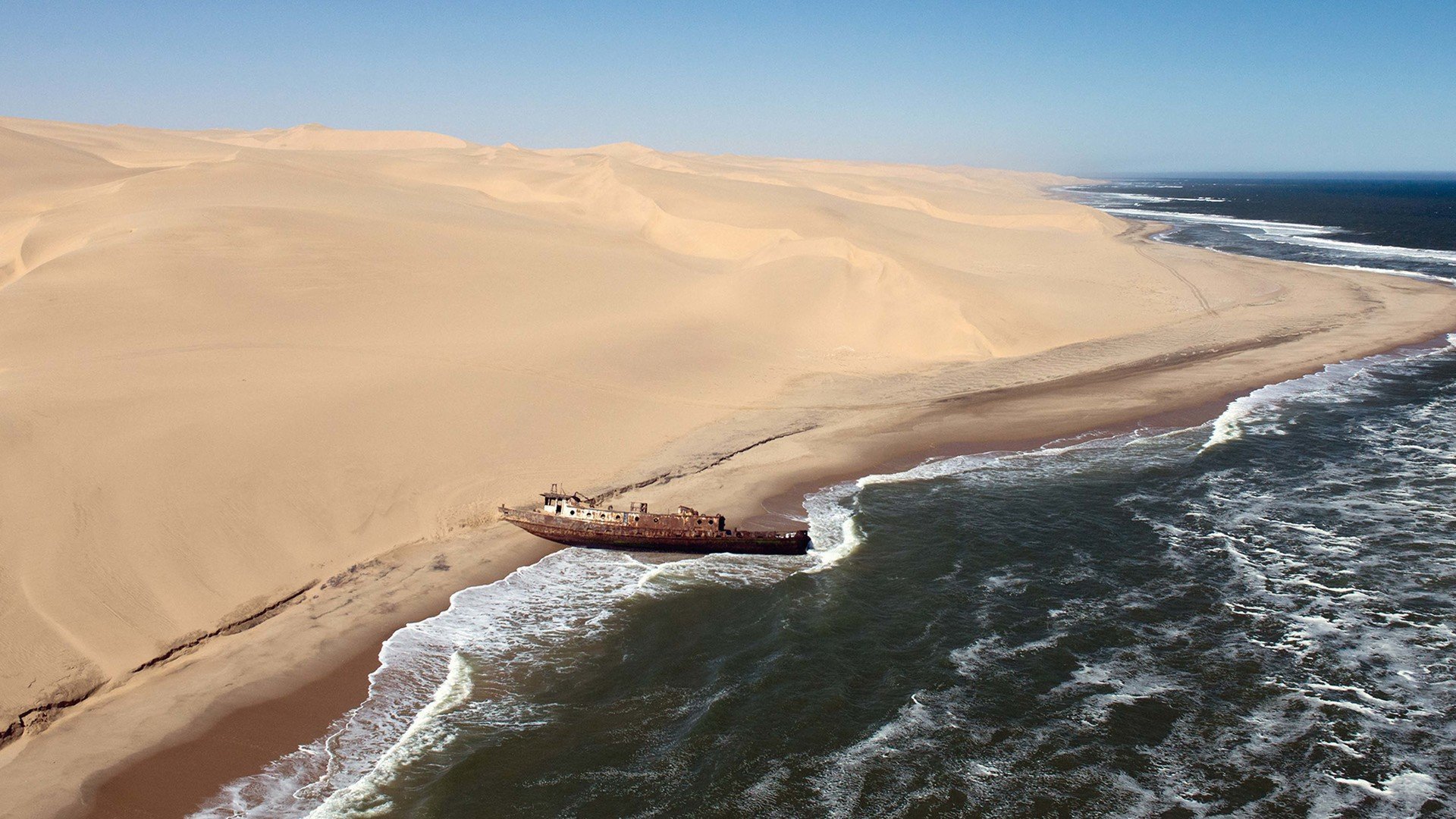 5. Namibian Ship Wreck and Sahara Plane Crash