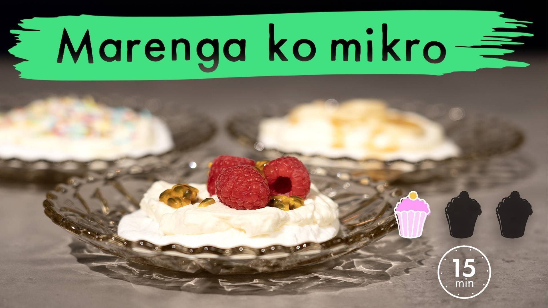 1. Marängbakelse i mikro