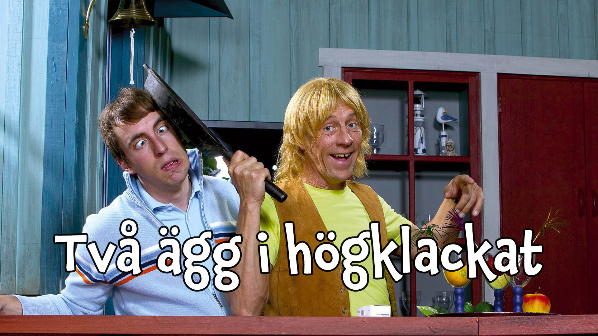 Två ägg i högklackat