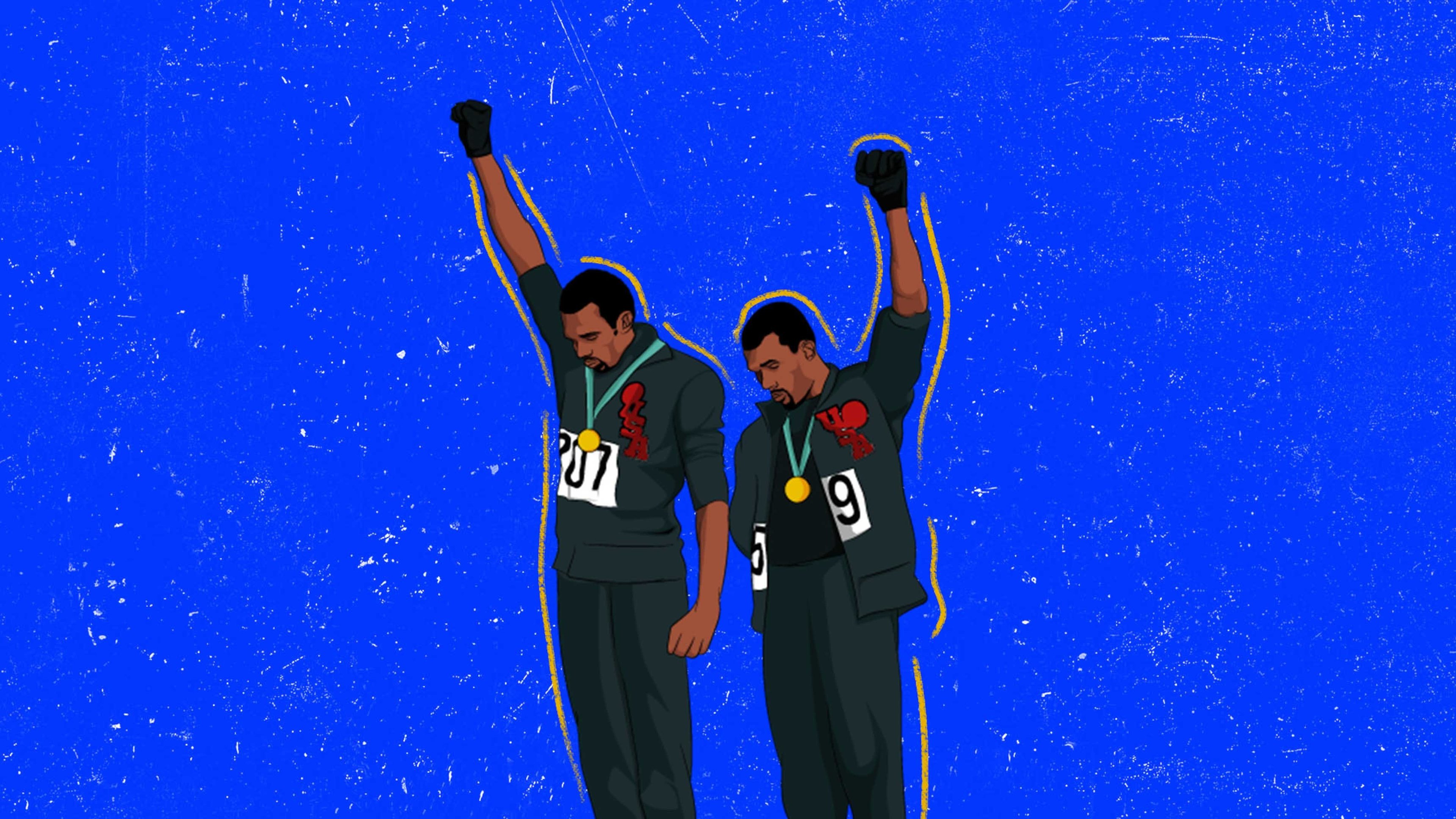 12. Tommie Smith and John Carlos