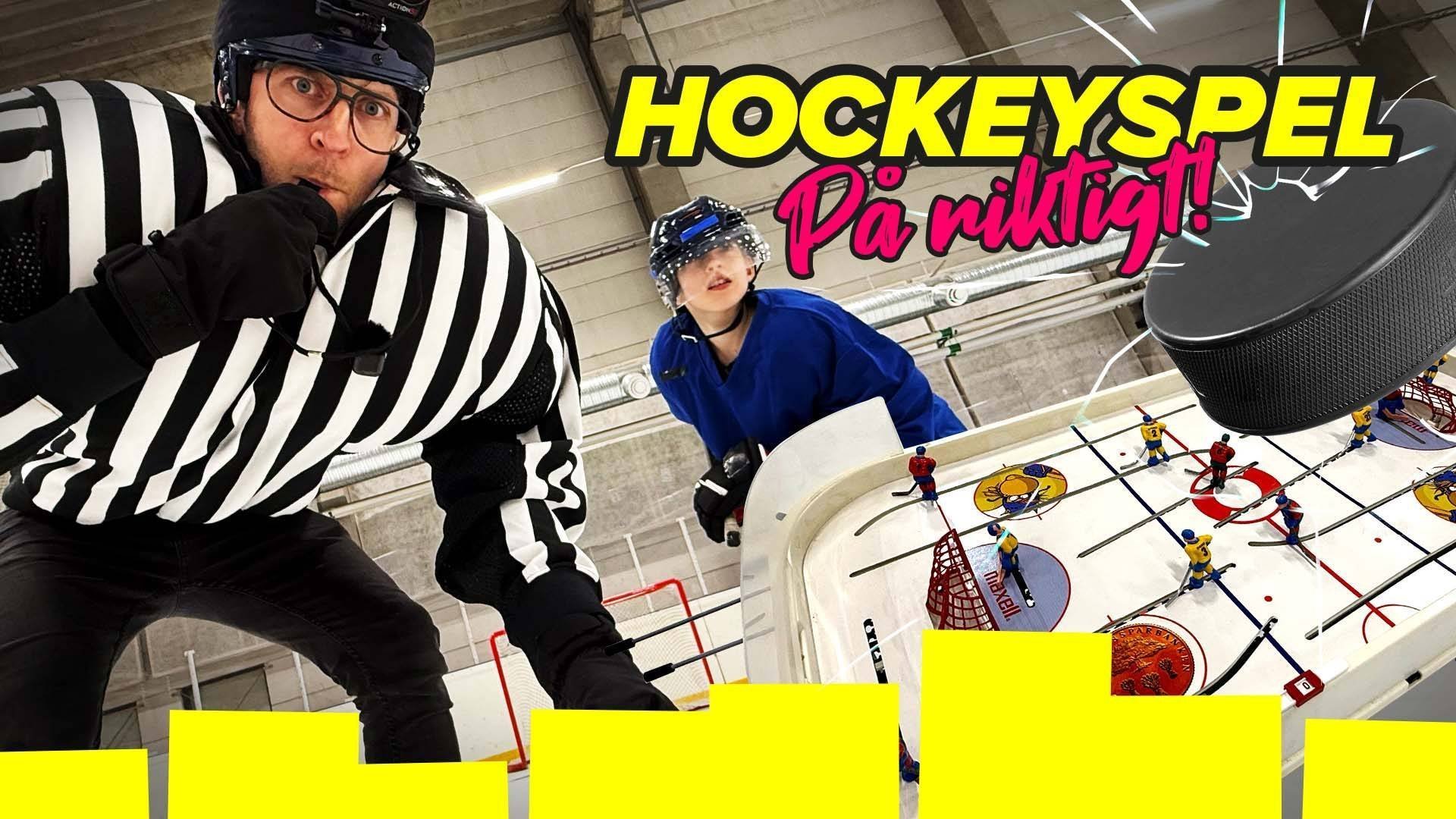 53. Hockeyspel på riktigt