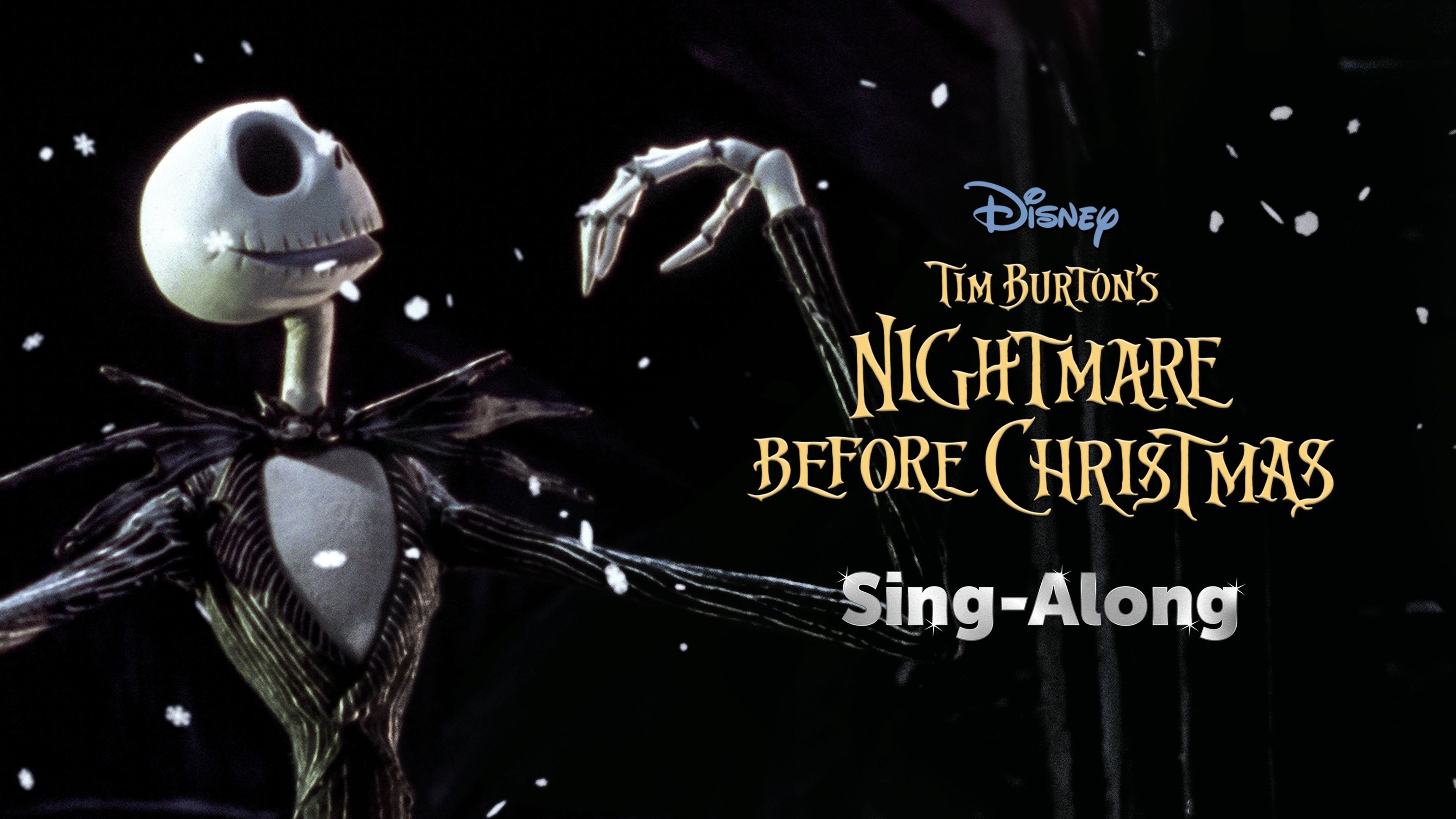 Tim Burton's Nightmare Before Christmas Sing-Along