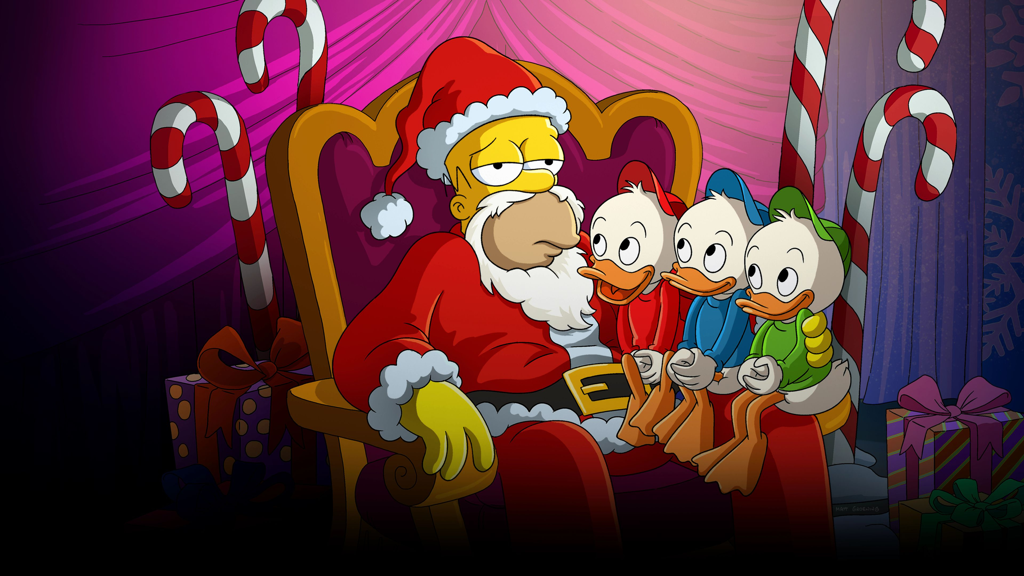 The Simpsons meet the Bocellis in “Feliz Navidad”