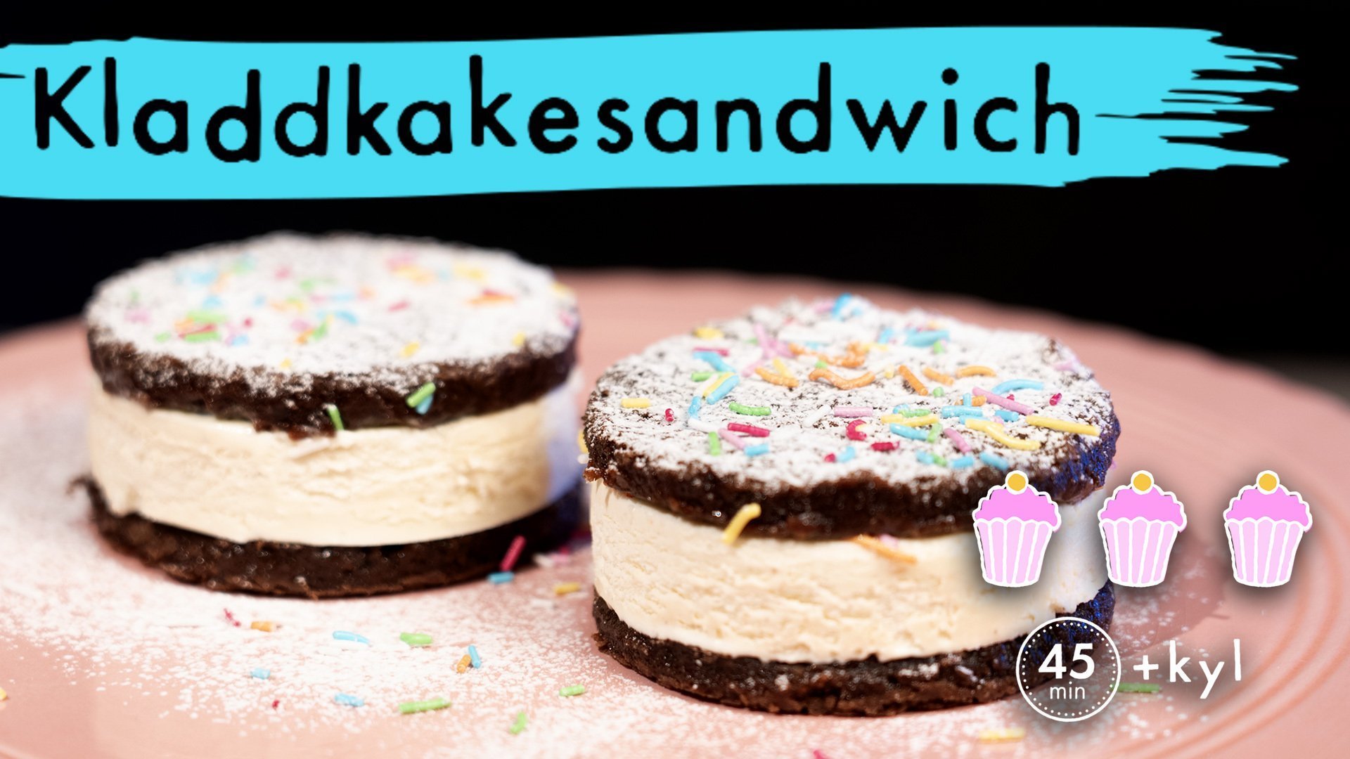 3. Kladdkakesandwich