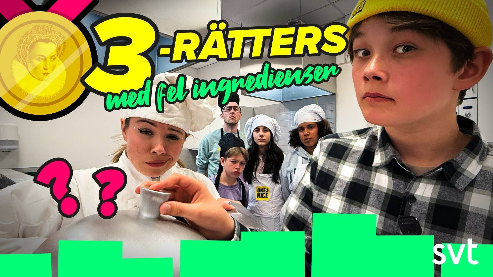 68. Trerätters med fel ingredienser