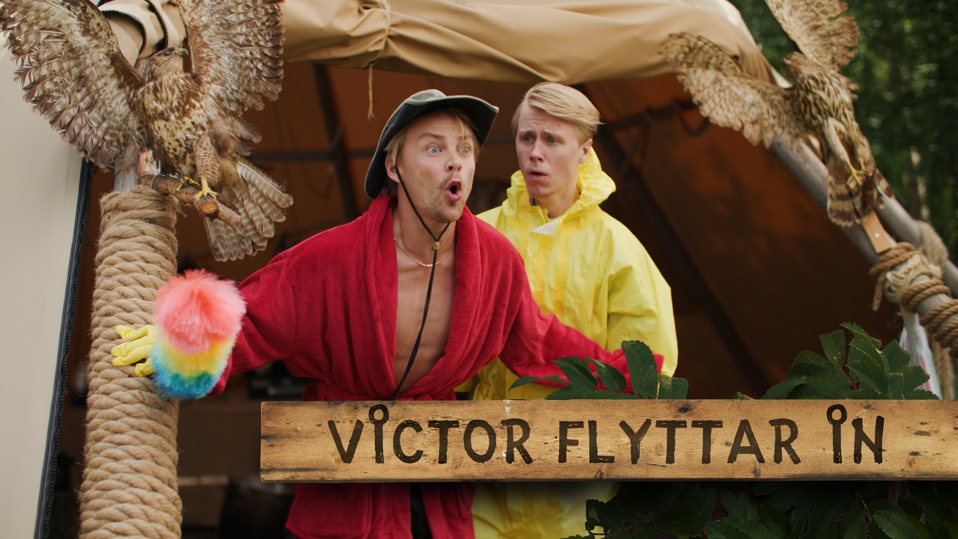 6. Victor flyttar in