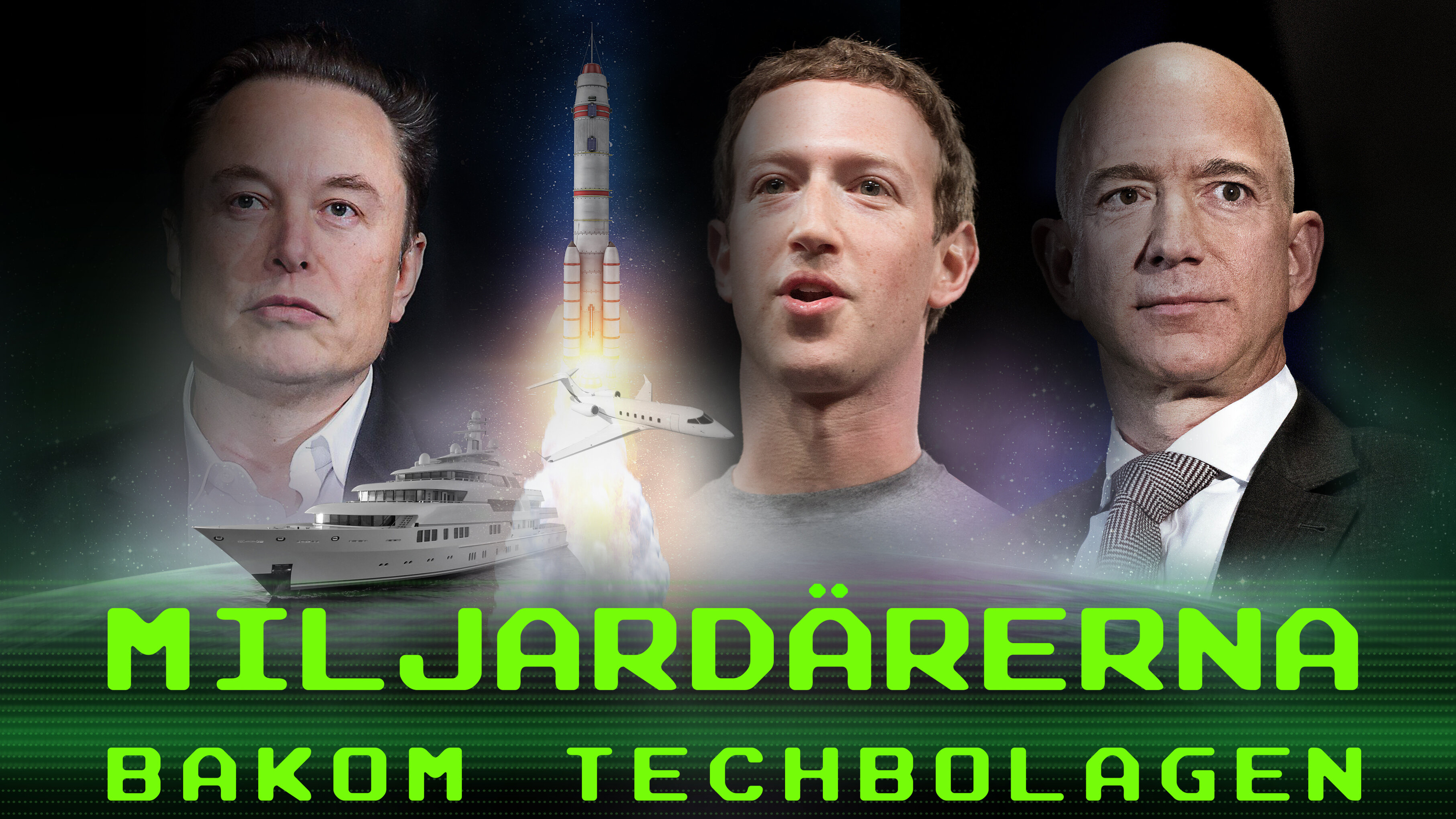 Miljardärerna bakom techbolagen