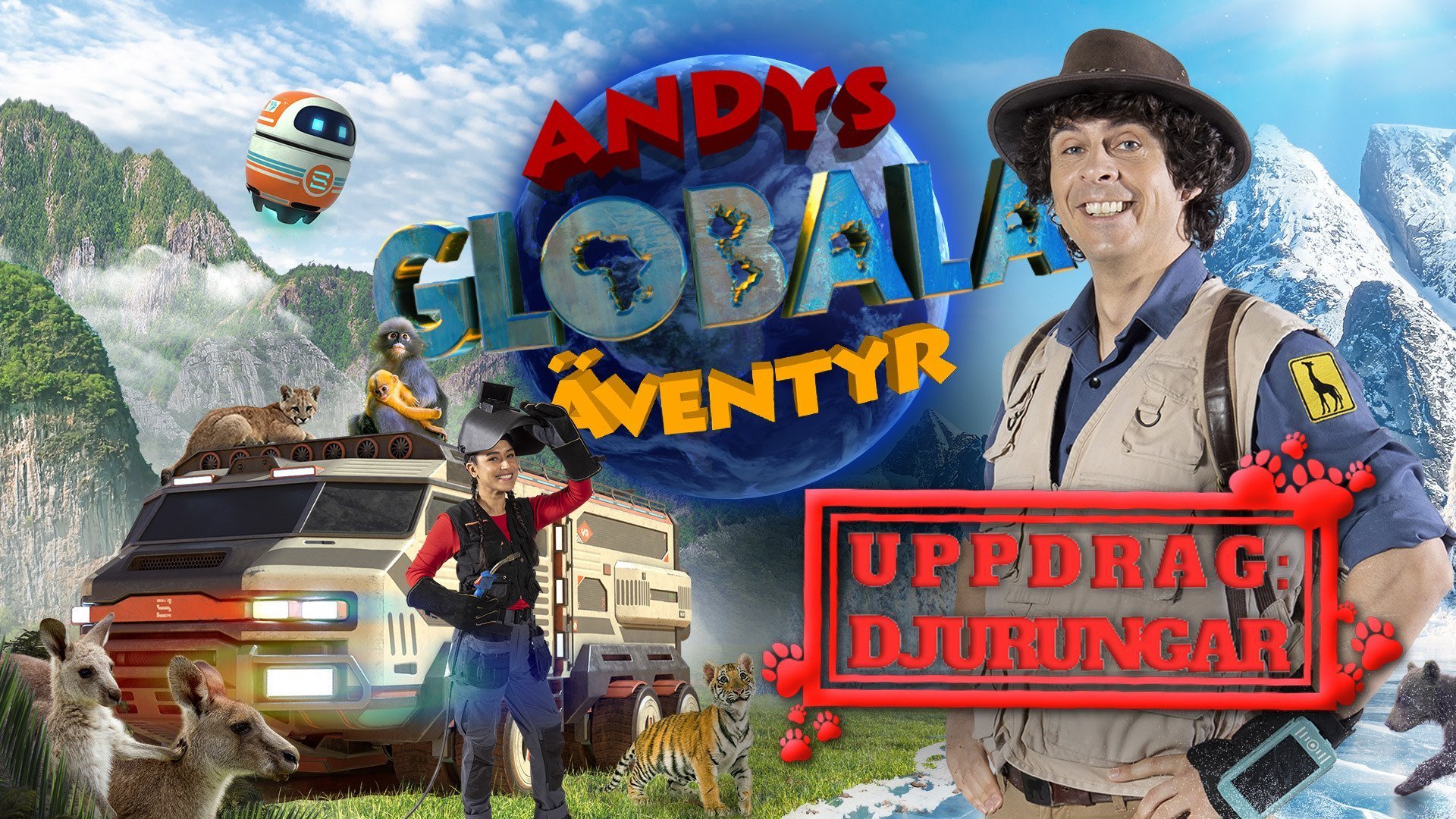 Andys globala äventyr - Uppdrag: Djurungar