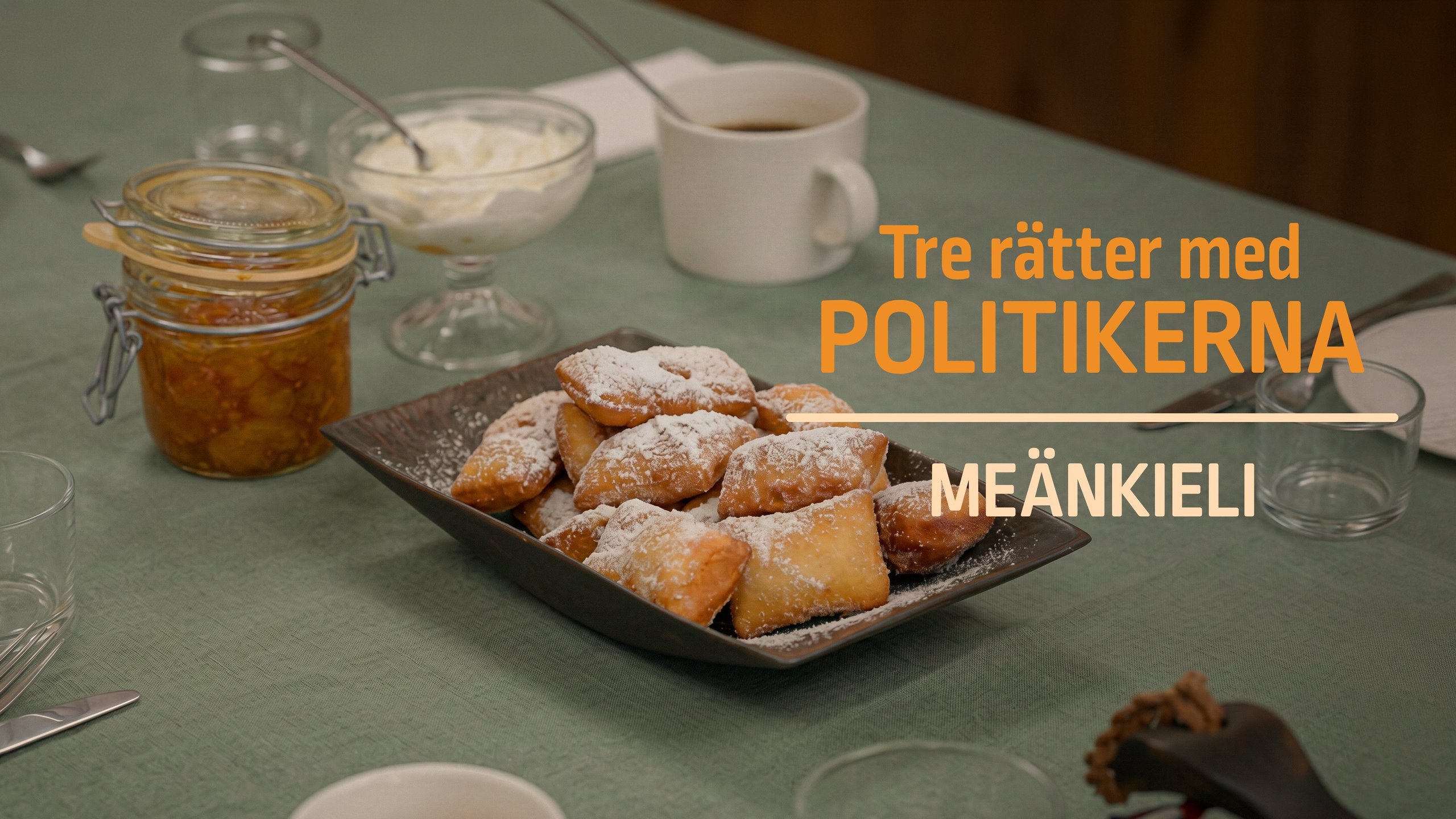 Tre rätter med politikerna (meänkieli)
