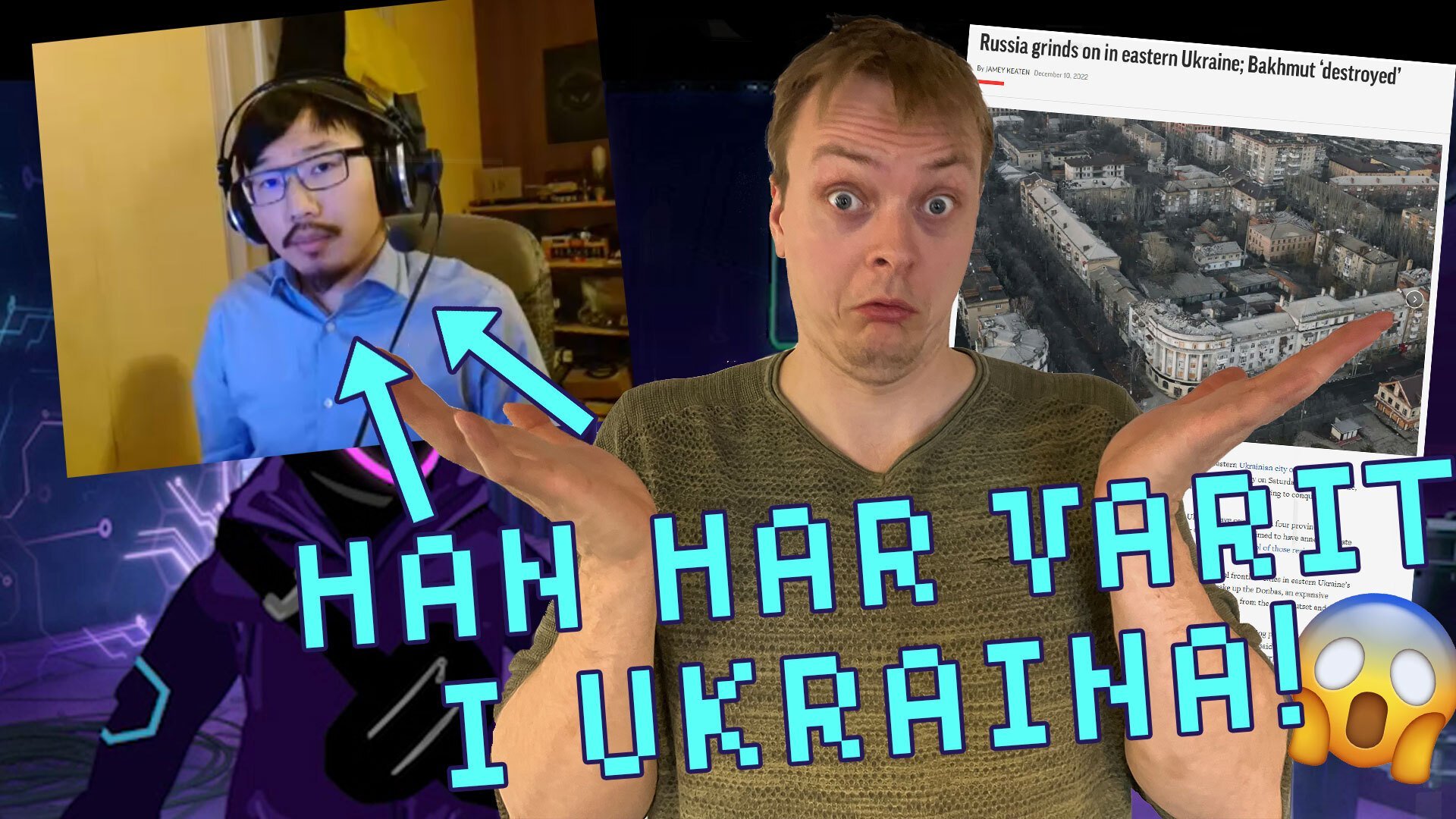 7. Kriget: Verkligheten vs. internet