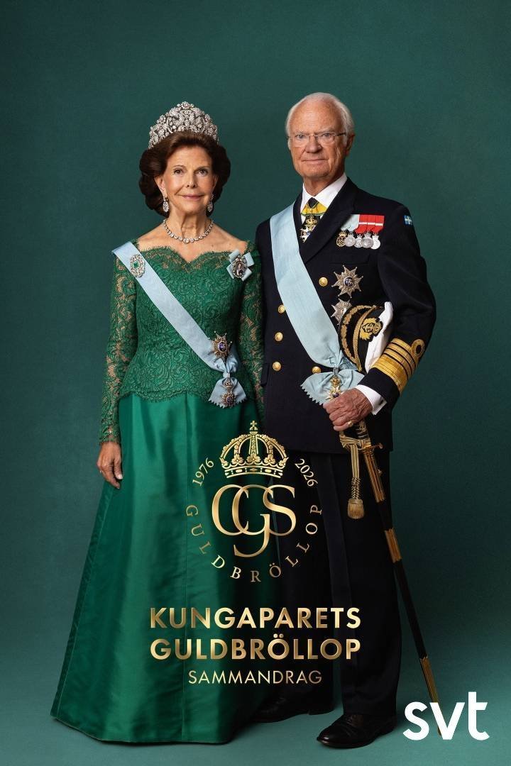 Kungaparets guldbröllop - sammandrag