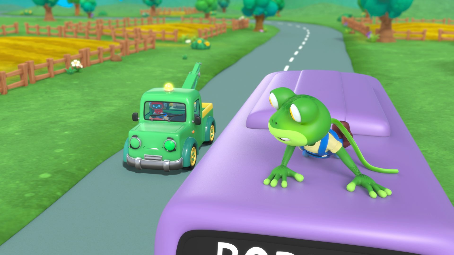 15. Gecko på bussen