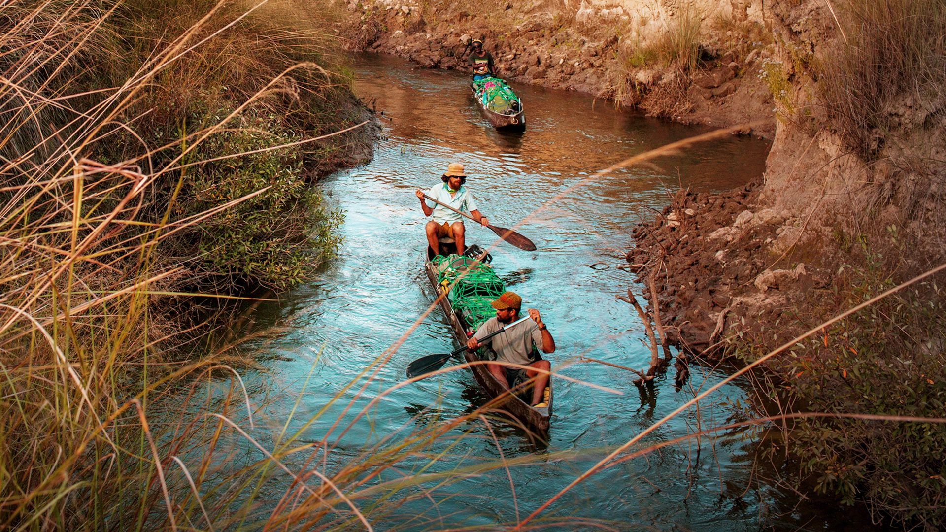 Mot Okavango-deltat