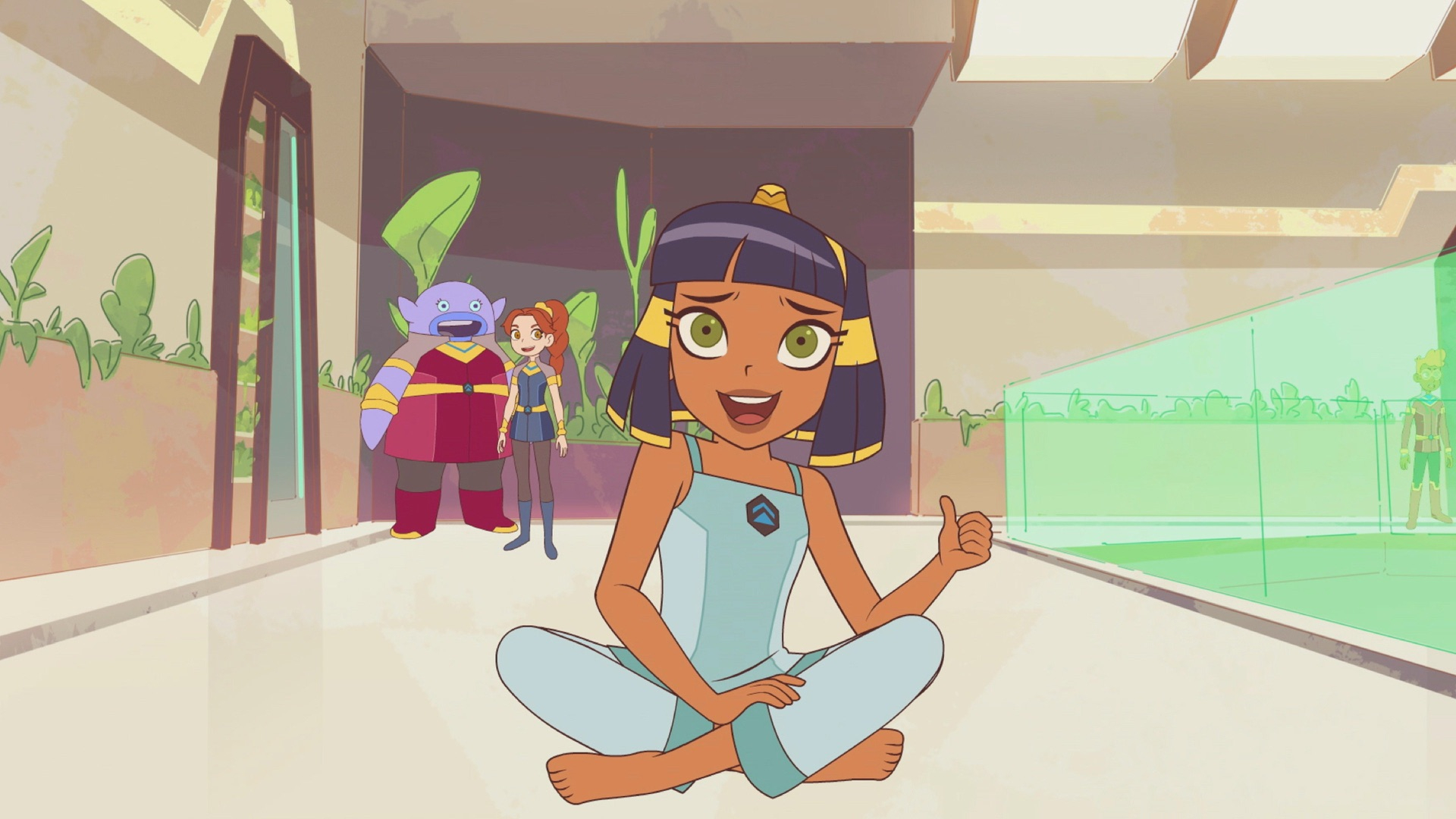 9. Cleopatra in Space