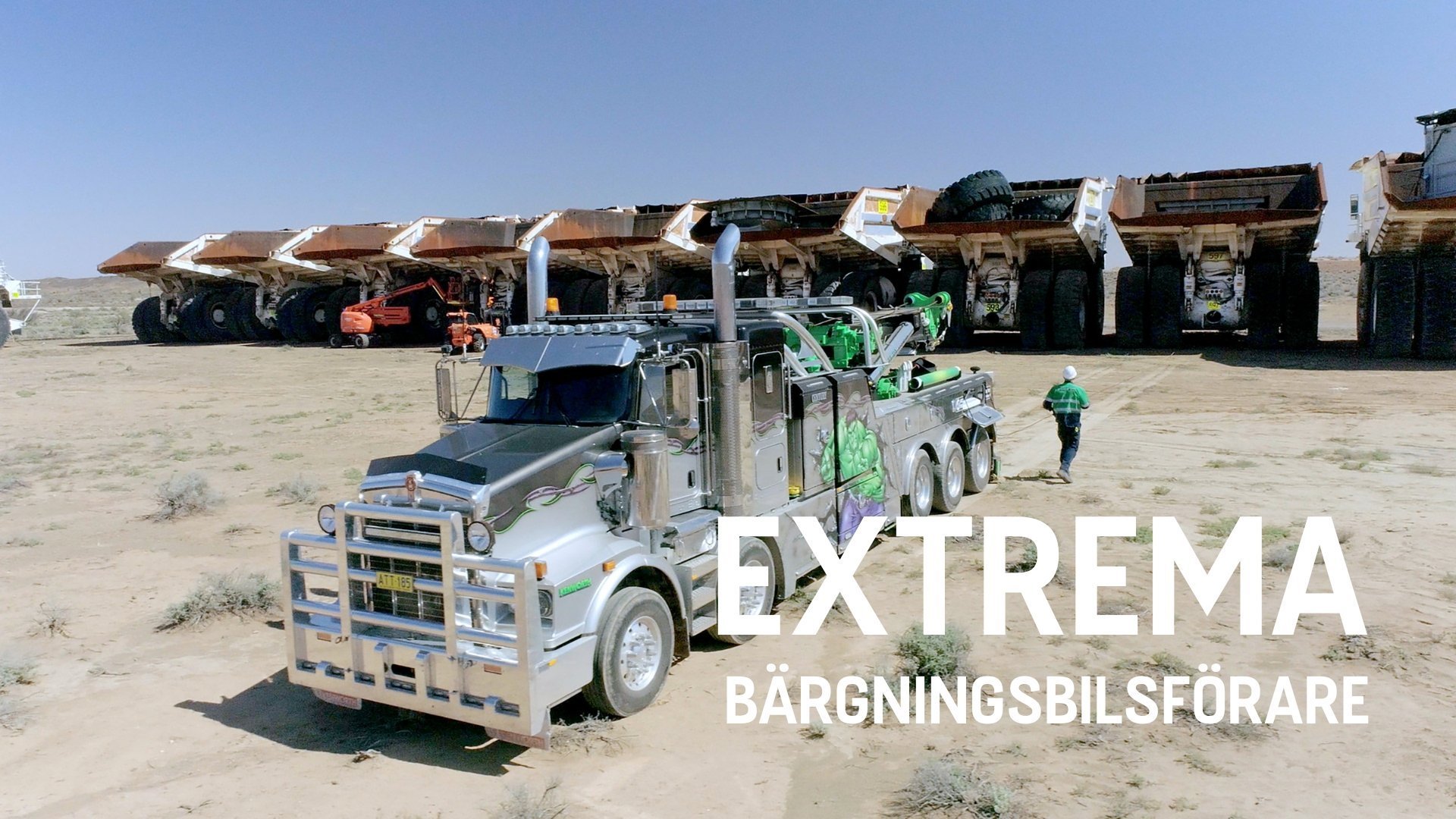 Extrema bärgningsbilsförare