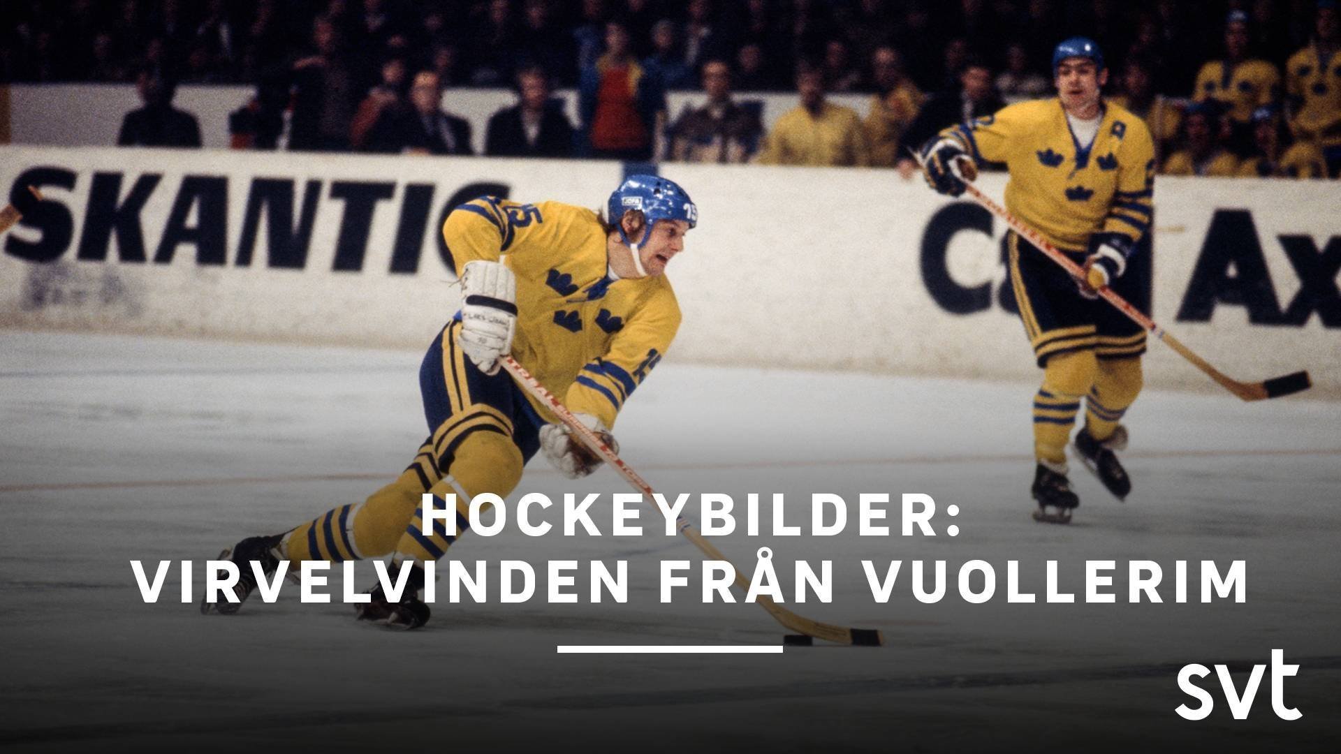 19. Hockeybilder: Virvelvinden från Vuollerim