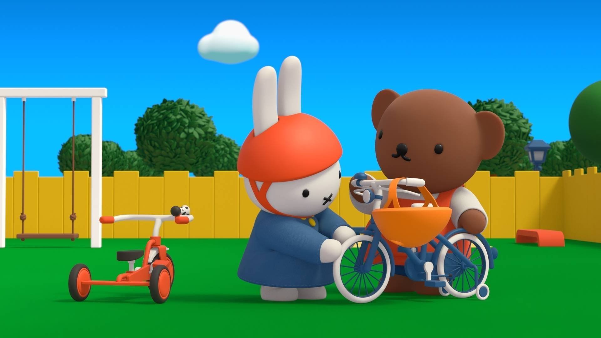 8. Miffy får en ny cykel