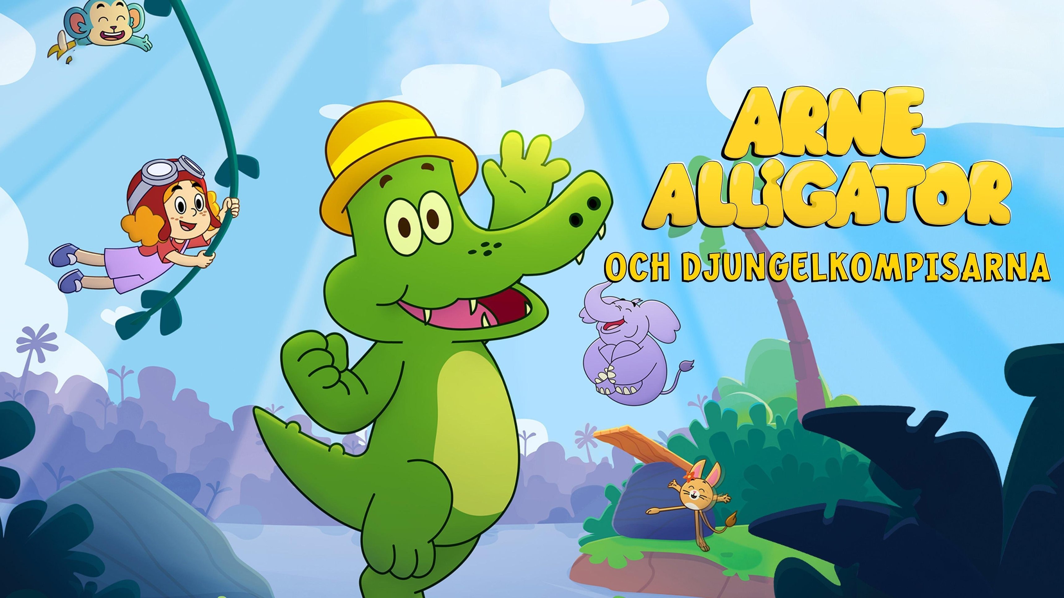 Arne Alligator och djungelkompisarna