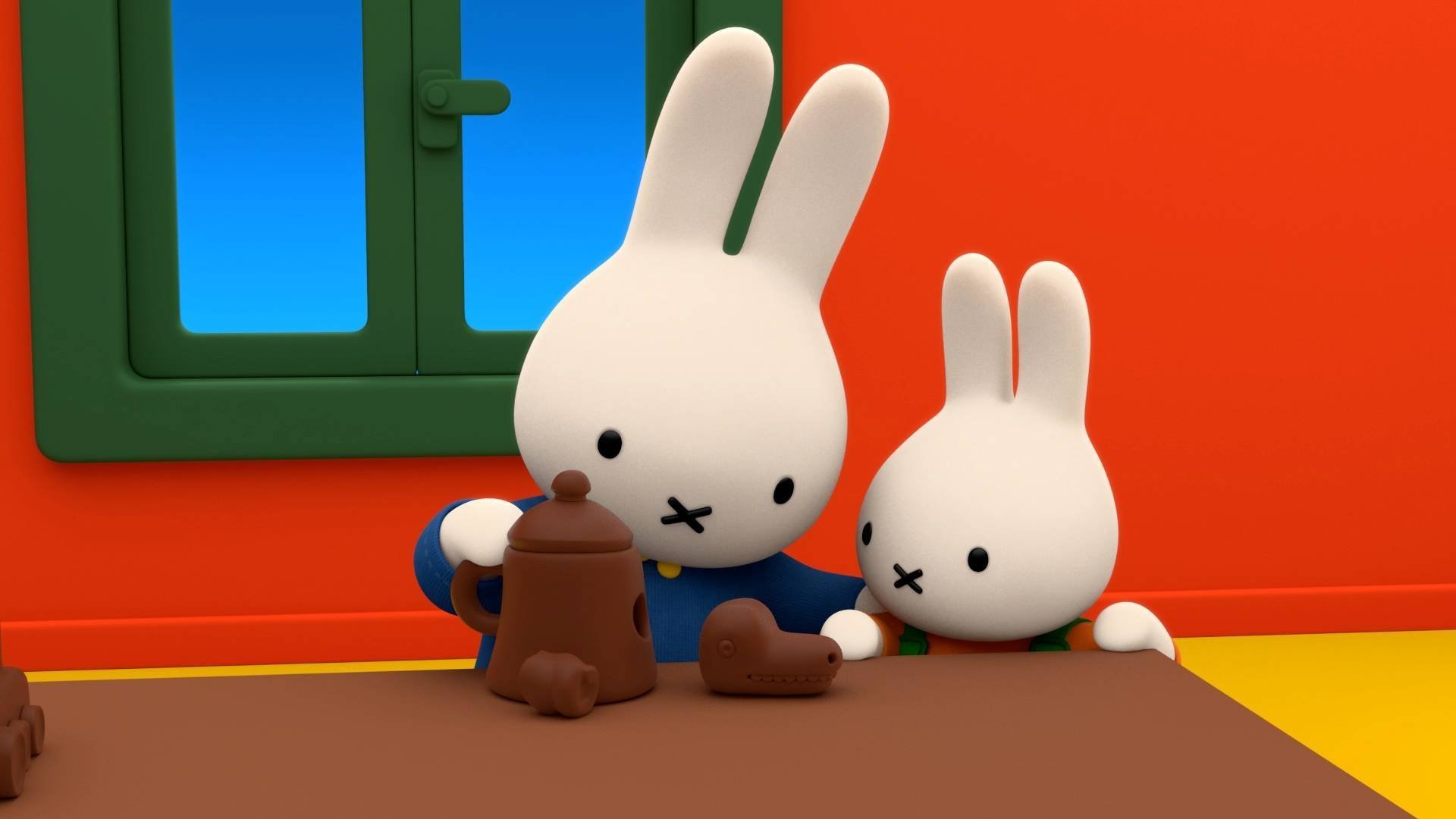 27. Miffy och Lilla Kanin skapar konst