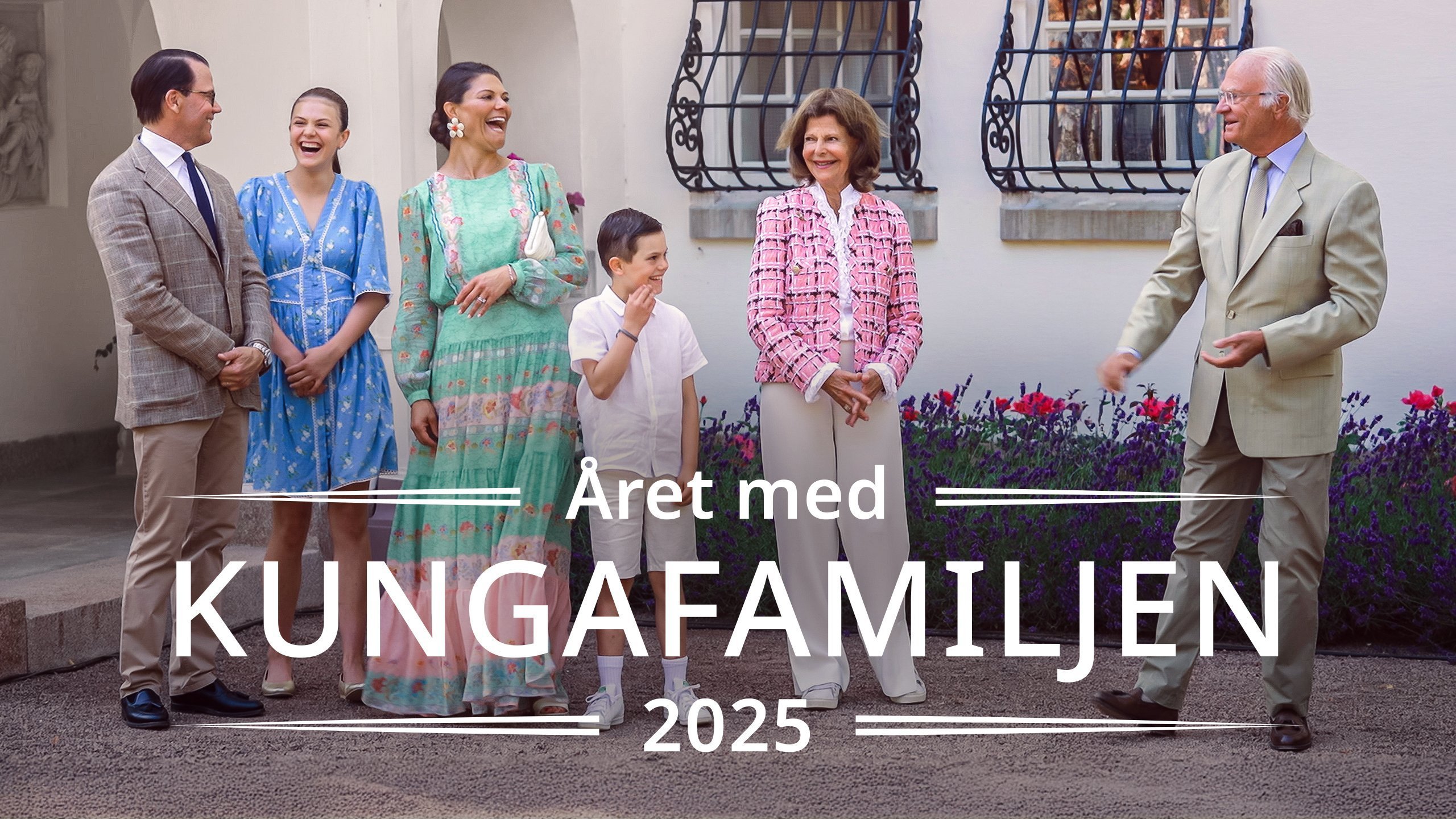 Året med kungafamiljen 2025